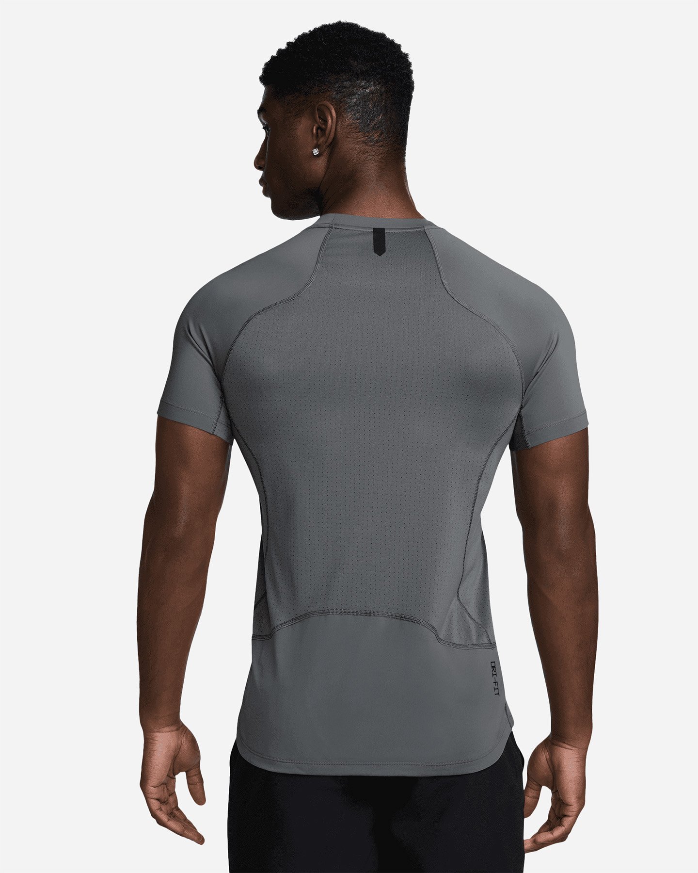 T-shirt training NIKE DRI FIT PRO SMALL LOGO M - Grigio - 1 | Cisalfa Sport