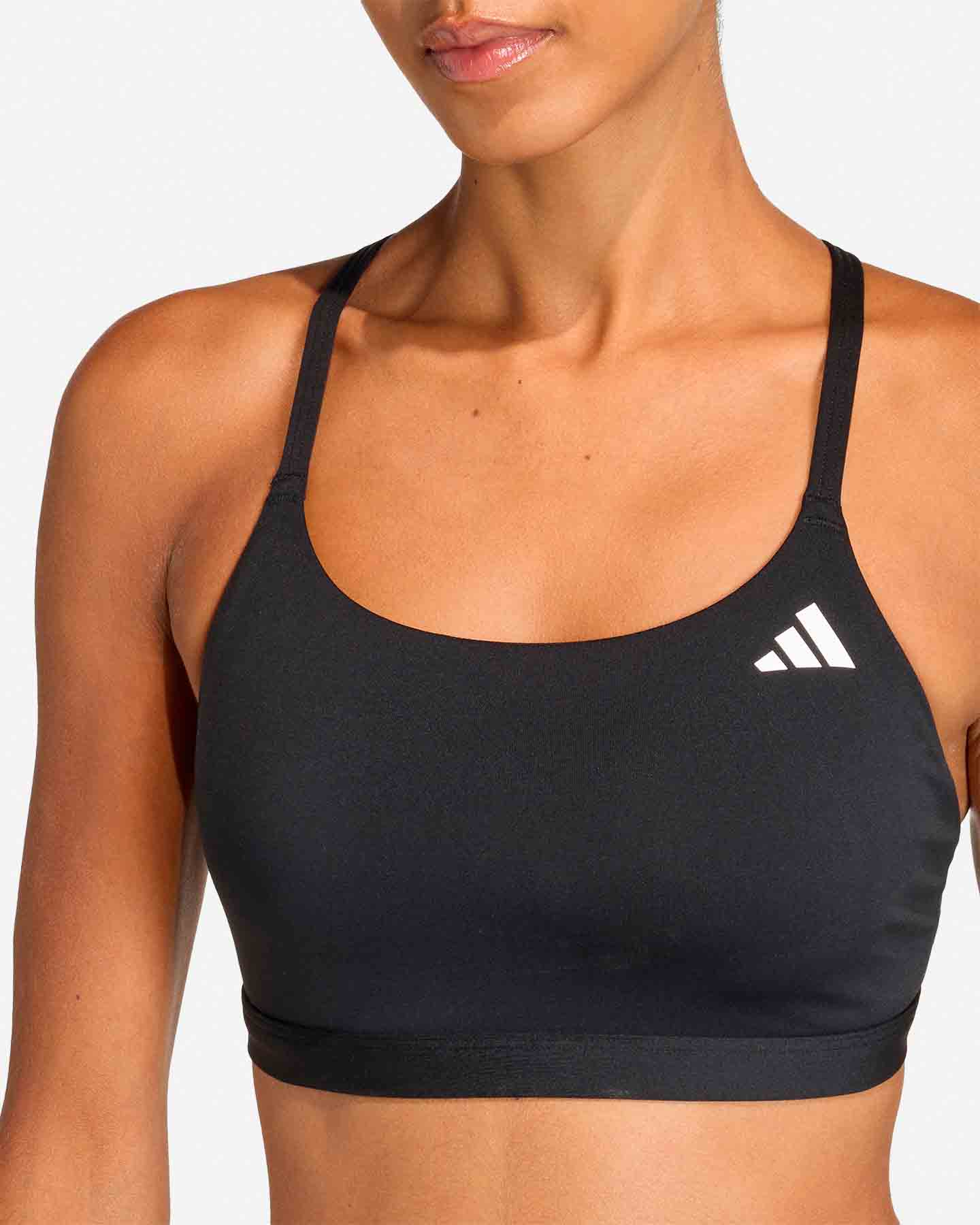 Bra training ADIDAS OPTIME ESSENTIALS W - Nero - 5 | Cisalfa Sport
