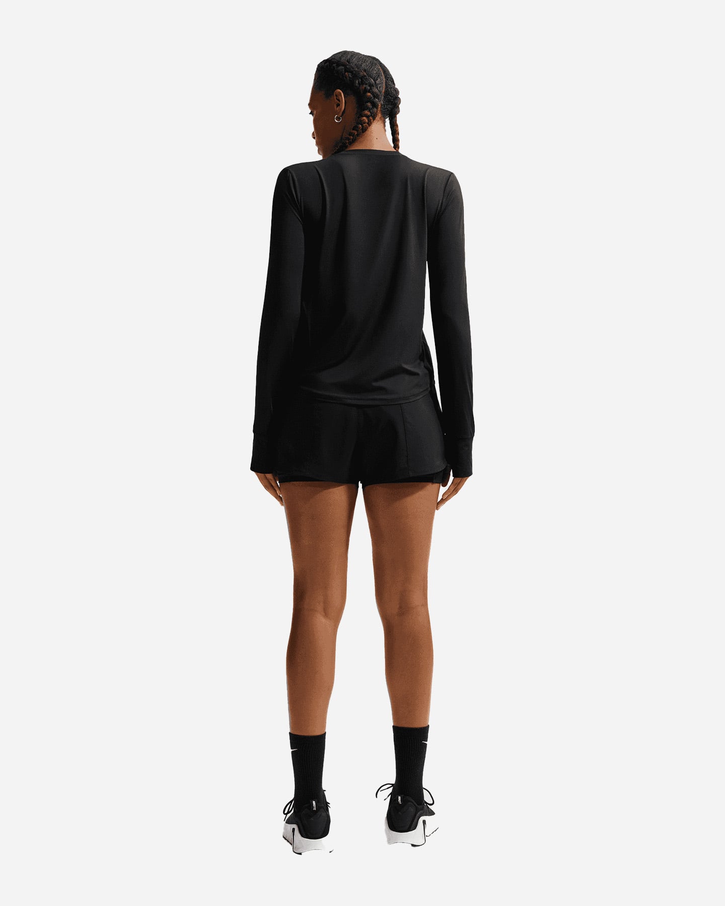 Short training NIKE ONE 2IN1 3IN W - Nero - 2 | Cisalfa Sport