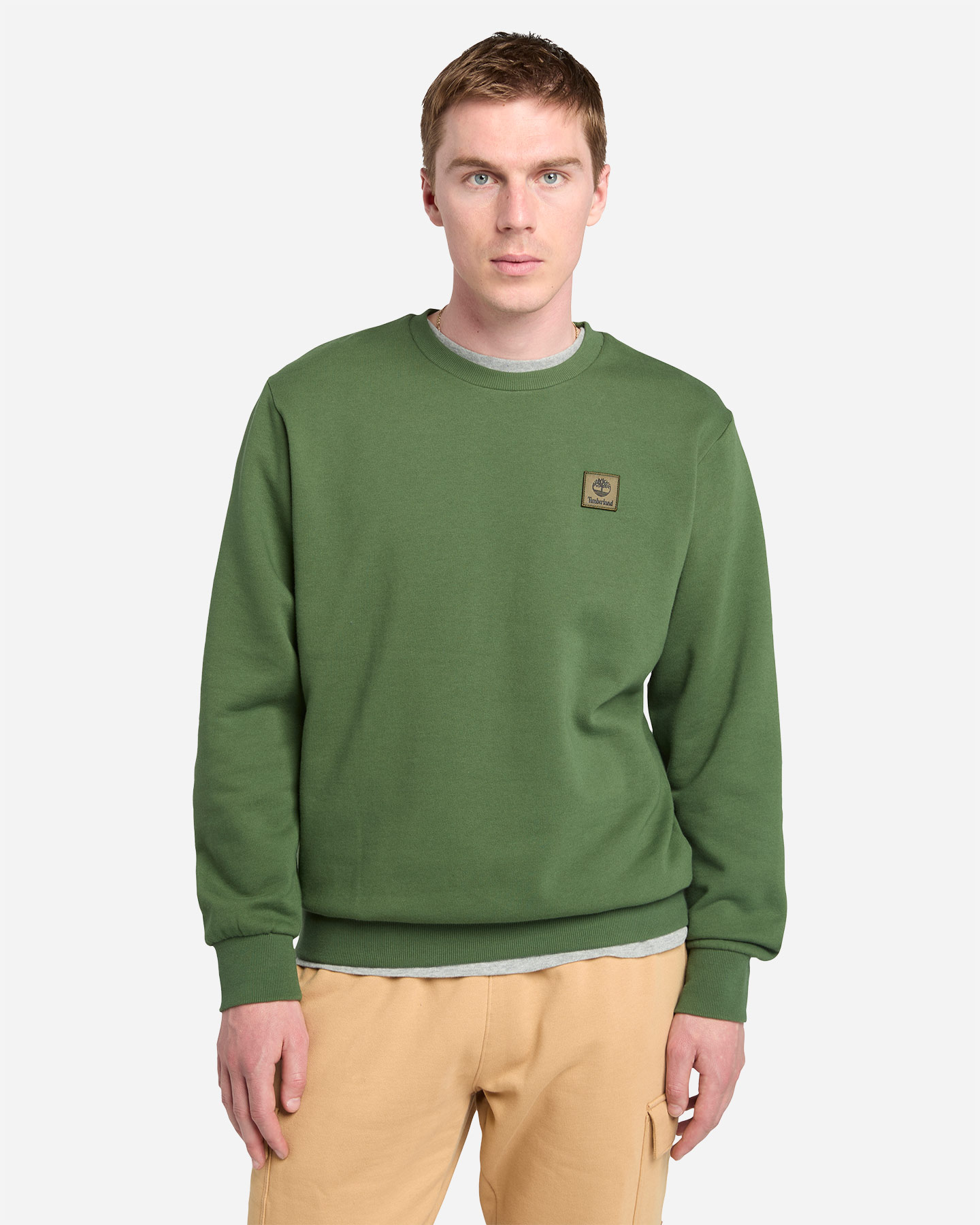 Felpa TIMBERLAND SMALL PATCH M - Verde - 1 | Cisalfa Sport