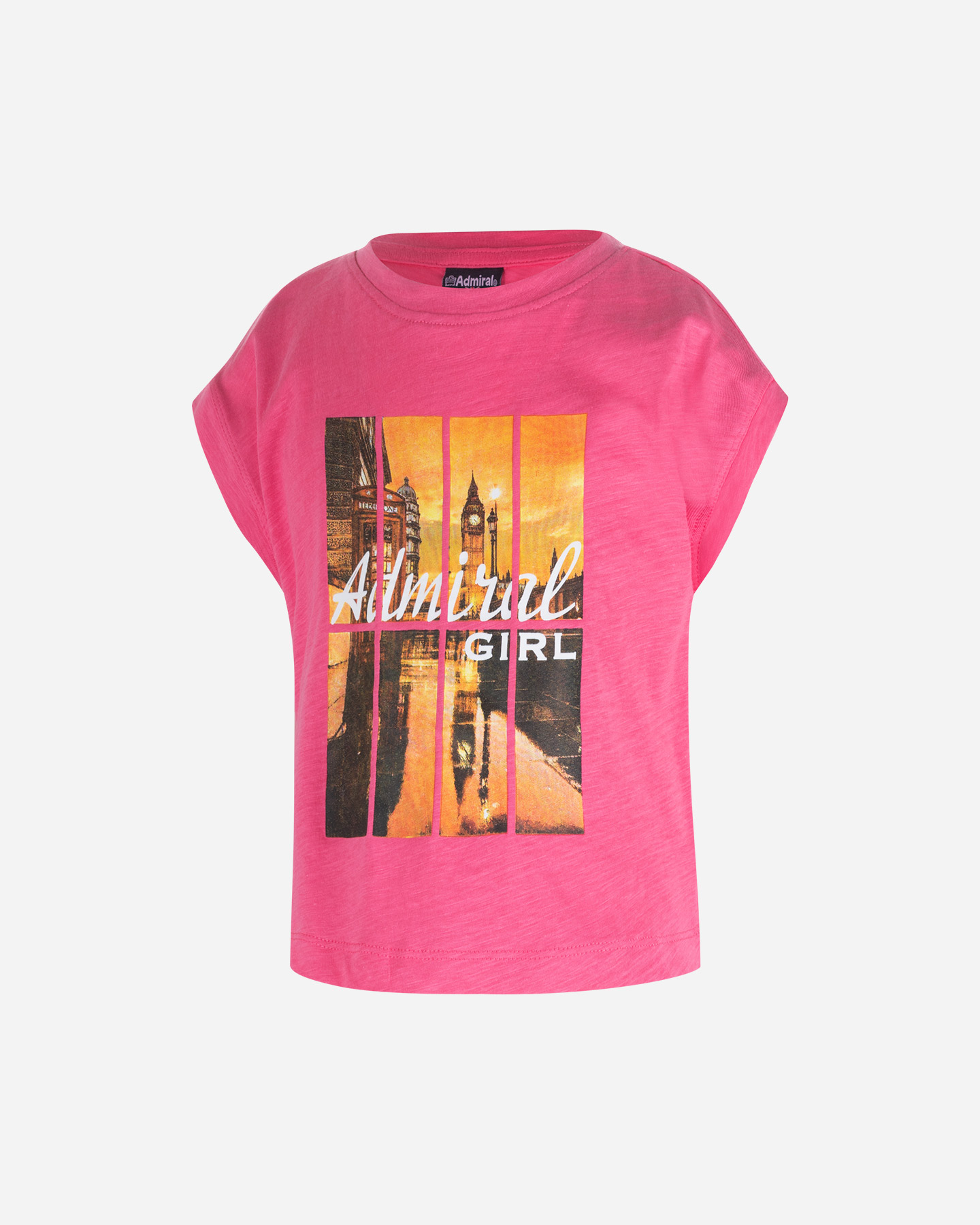 T-shirt ADMIRAL LIFESTYLE JR - Rosa - 0 | Cisalfa Sport