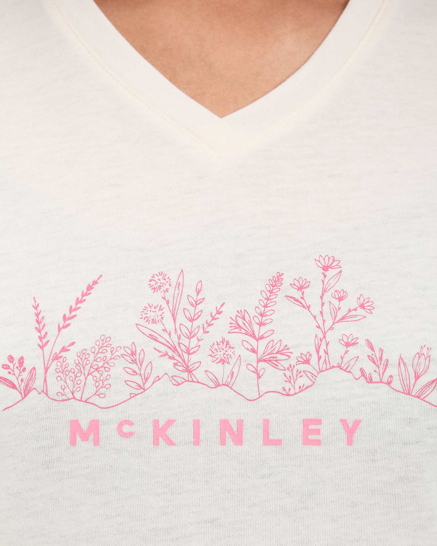 T-shirt MCKINLEY NATA III W - Beige - 3 | Cisalfa Sport