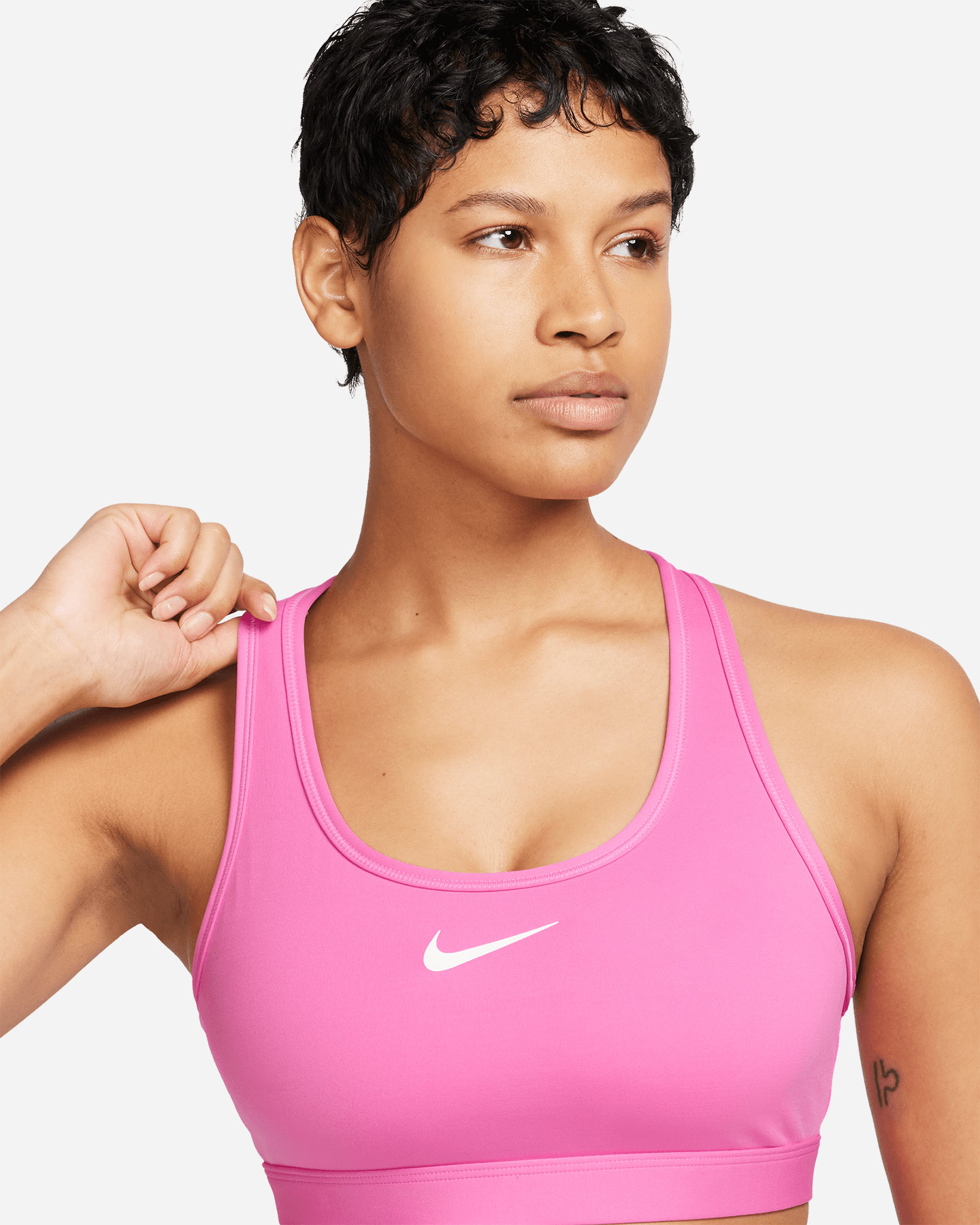 Bra training NIKE MS SWOOSH W - Fucsia - 3 | Cisalfa Sport