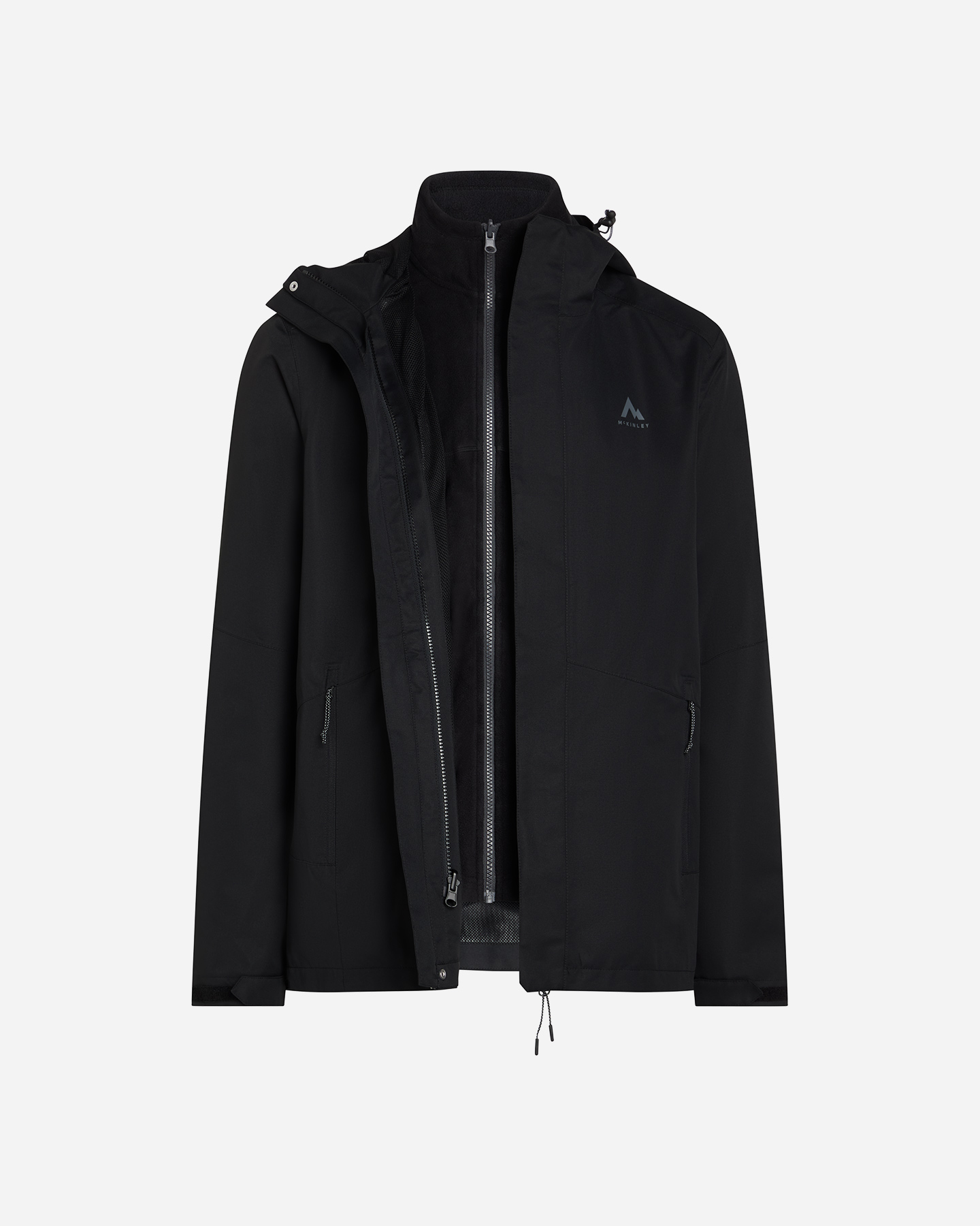 Giacca outdoor MCKINLEY TERANG II 3IN1 M - Nero - 0 | Cisalfa Sport