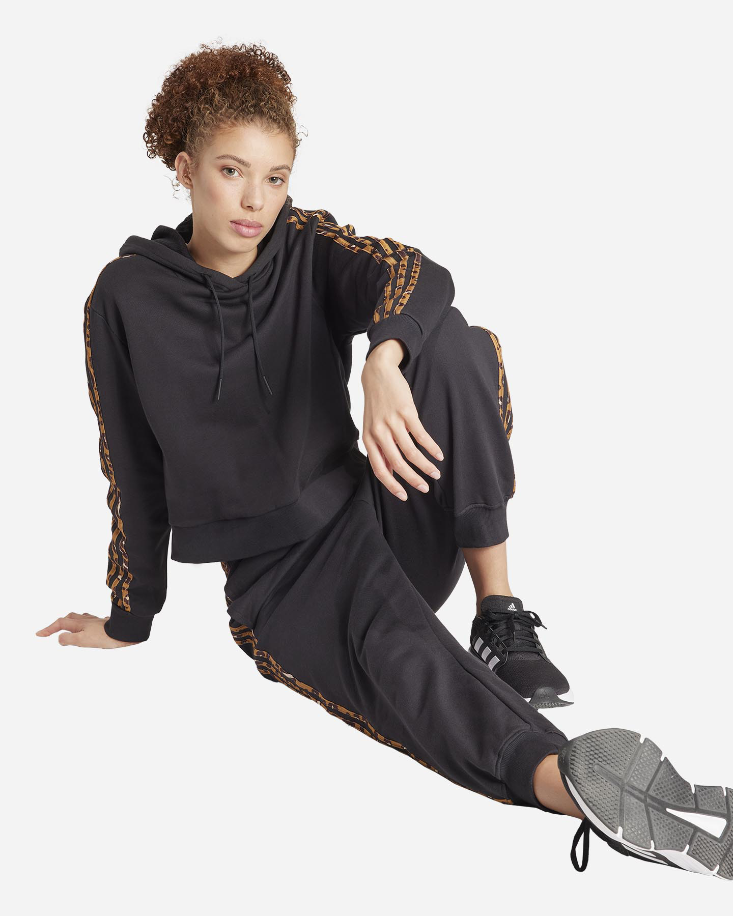 Felpa ADIDAS 3STRIPES W - Nero - 3 | Cisalfa Sport