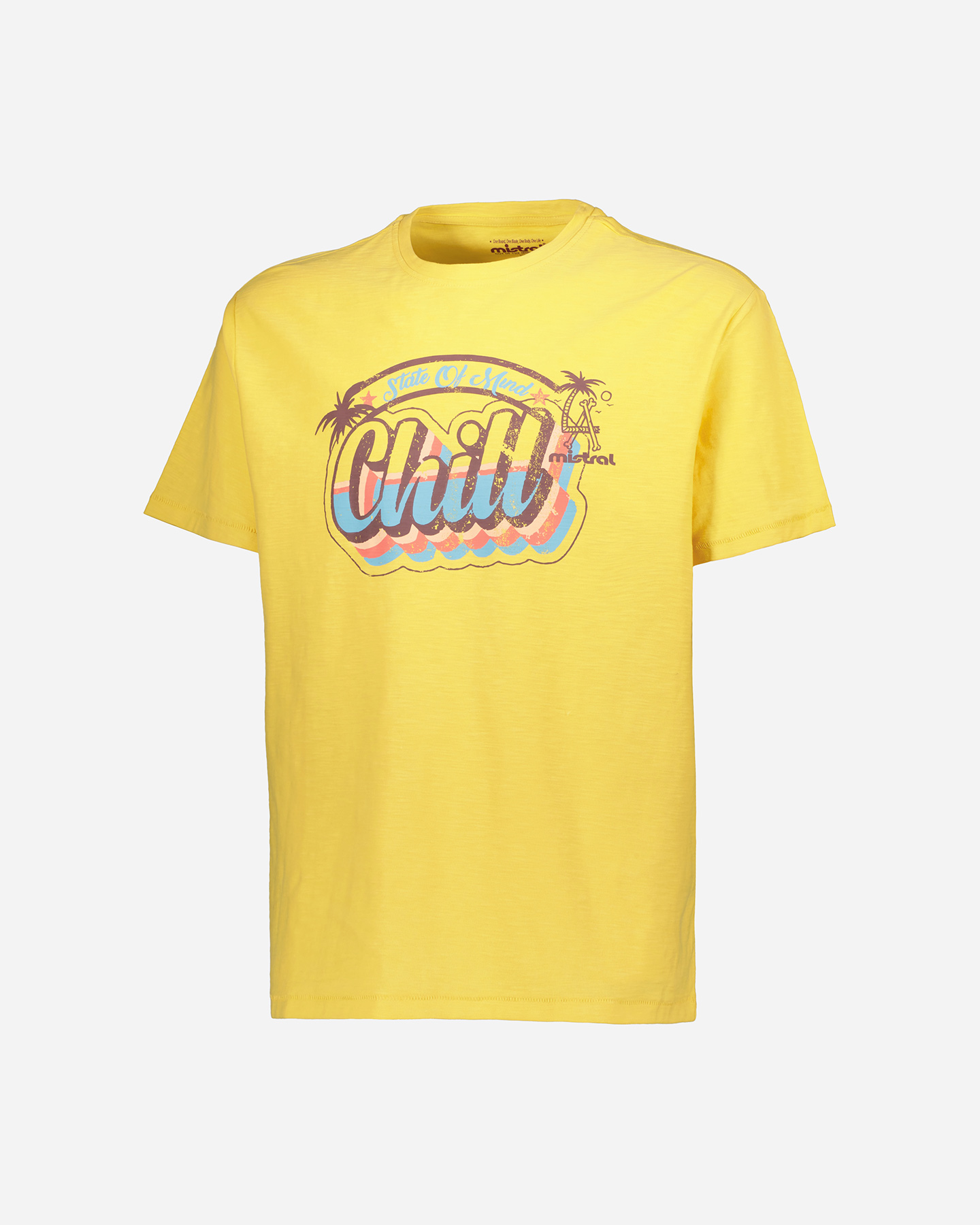 T-shirt MISTRAL LIFESTYLE M - Giallo - 5 | Cisalfa Sport