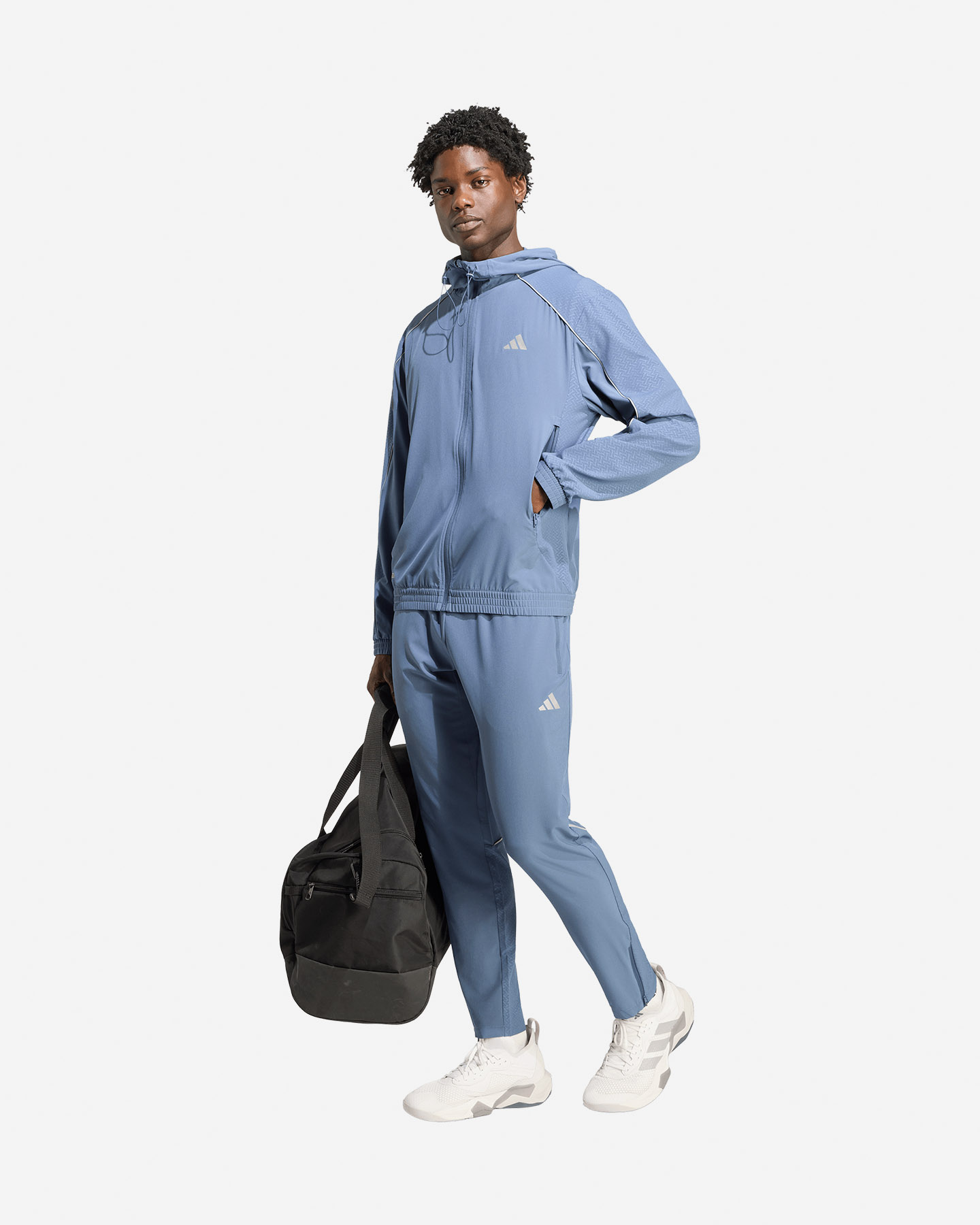 Felpa training ADIDAS TECH APPAREL M - Blu - 2 | Cisalfa Sport