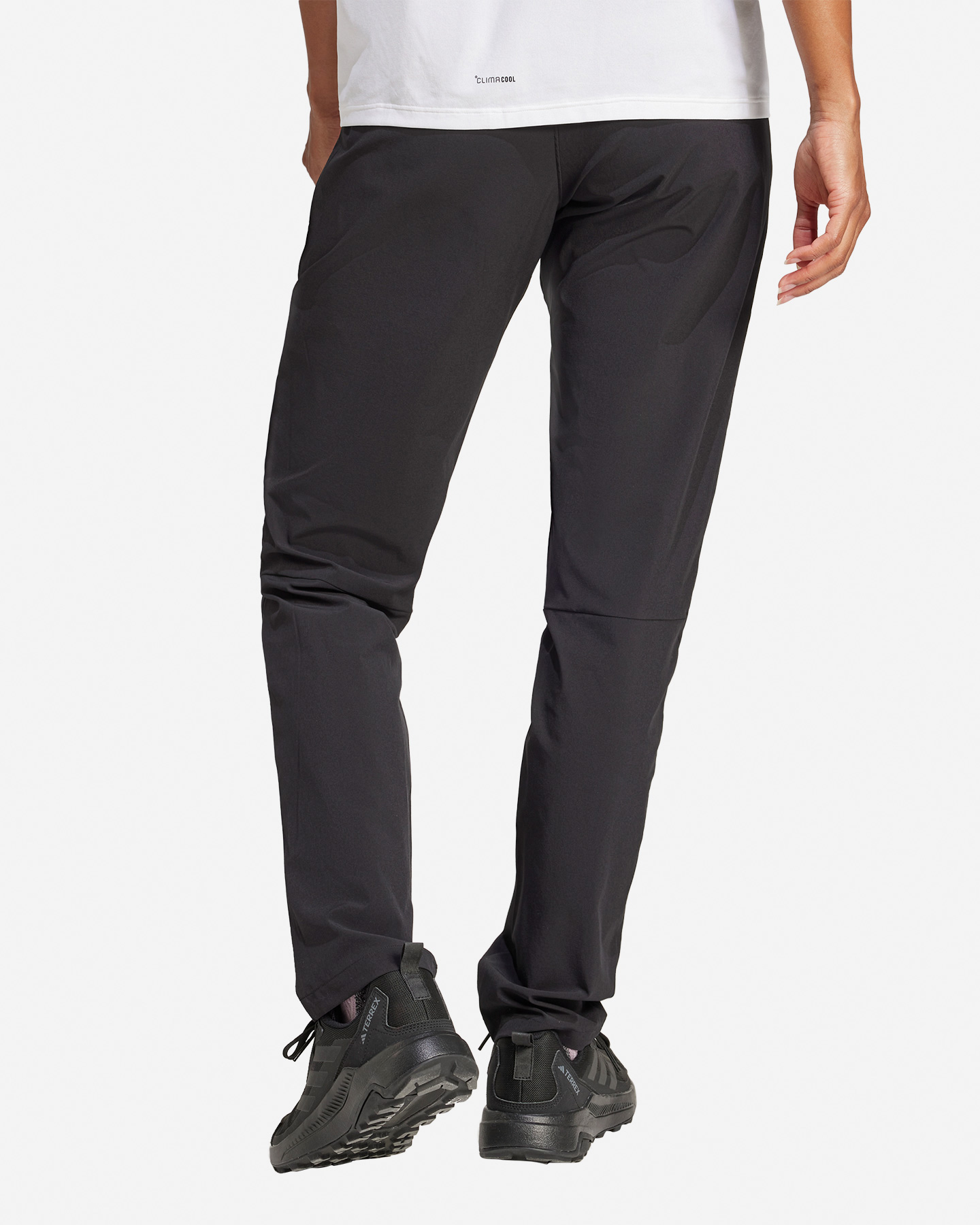 Pantalone outdoor ADIDAS MT ESSENTIAL W - Nero - 2 | Cisalfa Sport