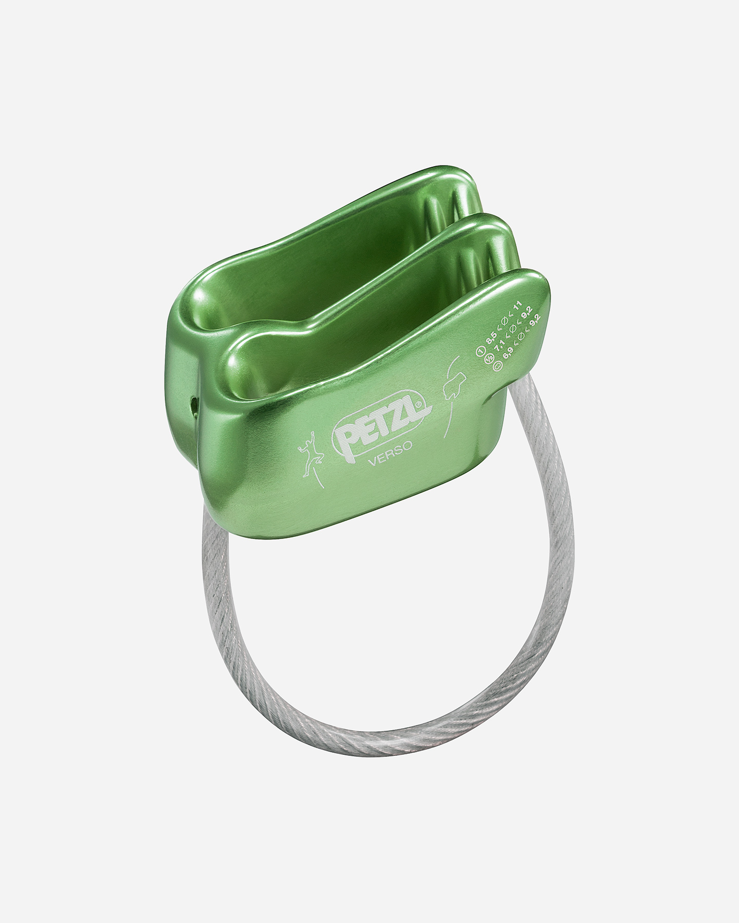 Discensore PETZL VERSO  - Verde - 0 | Cisalfa Sport