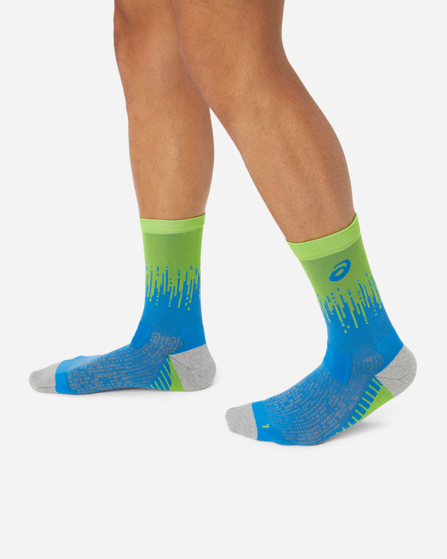 Calze running ASICS PERFORMANCE CREW  - Blu - 3 | Cisalfa Sport