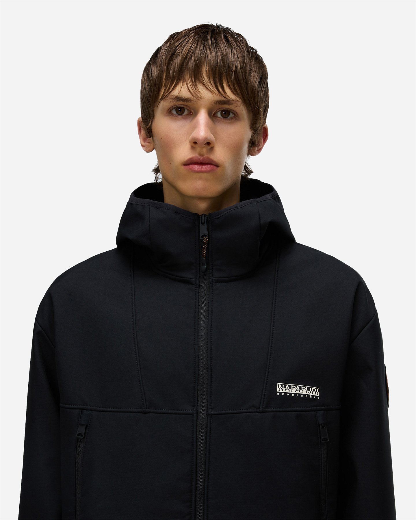 Giubbotto NAPAPIJRI BIOIS SOFTSHELL M - Nero - 5 | Cisalfa Sport
