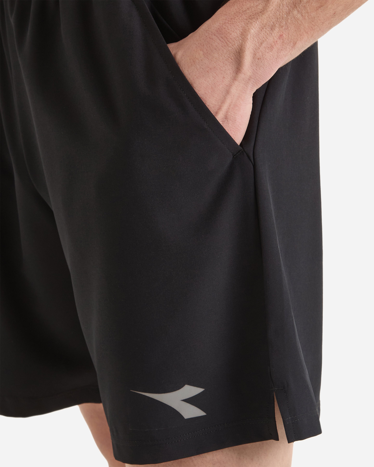 Short running DIADORA RUN 7 M - Nero - 4 | Cisalfa Sport