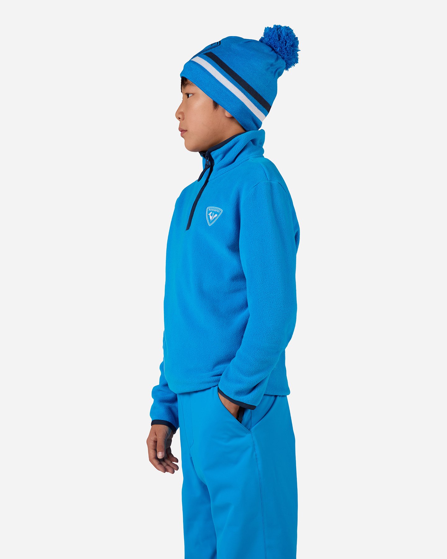 Pile sci ROSSIGNOL BASIC JR - Blu royal - 1 | Cisalfa Sport