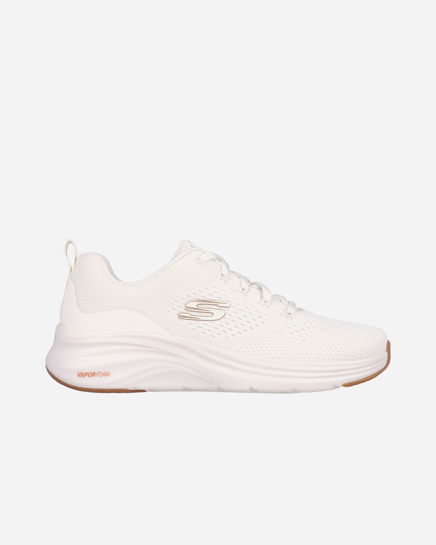 Scarpe sneakers SKECHERS VAPOR FOAM NATURAL MESH W - Beige - 0 | Cisalfa Sport