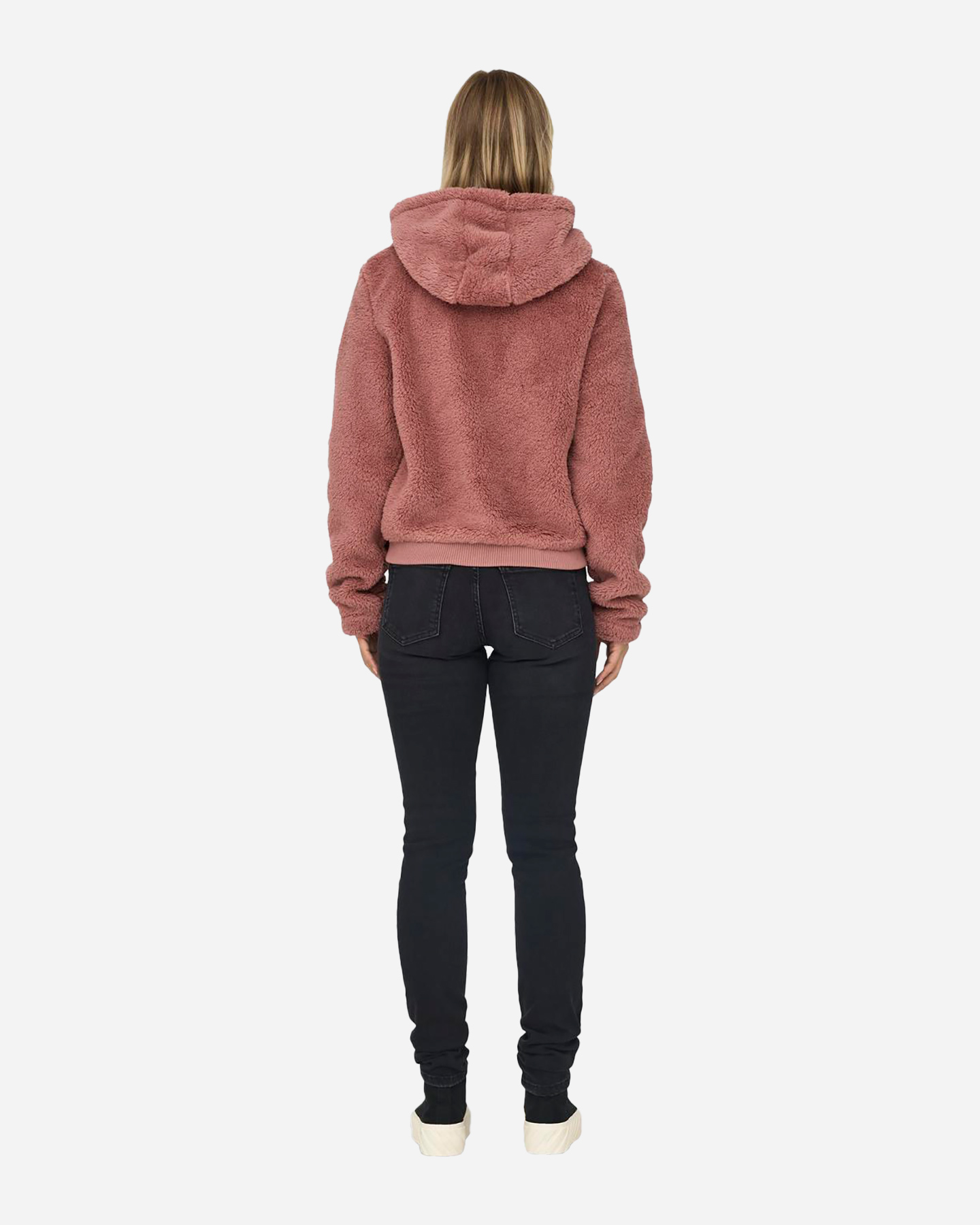 Felpa ONLY NEWANNA FURRY W - Rosa - 4 | Cisalfa Sport