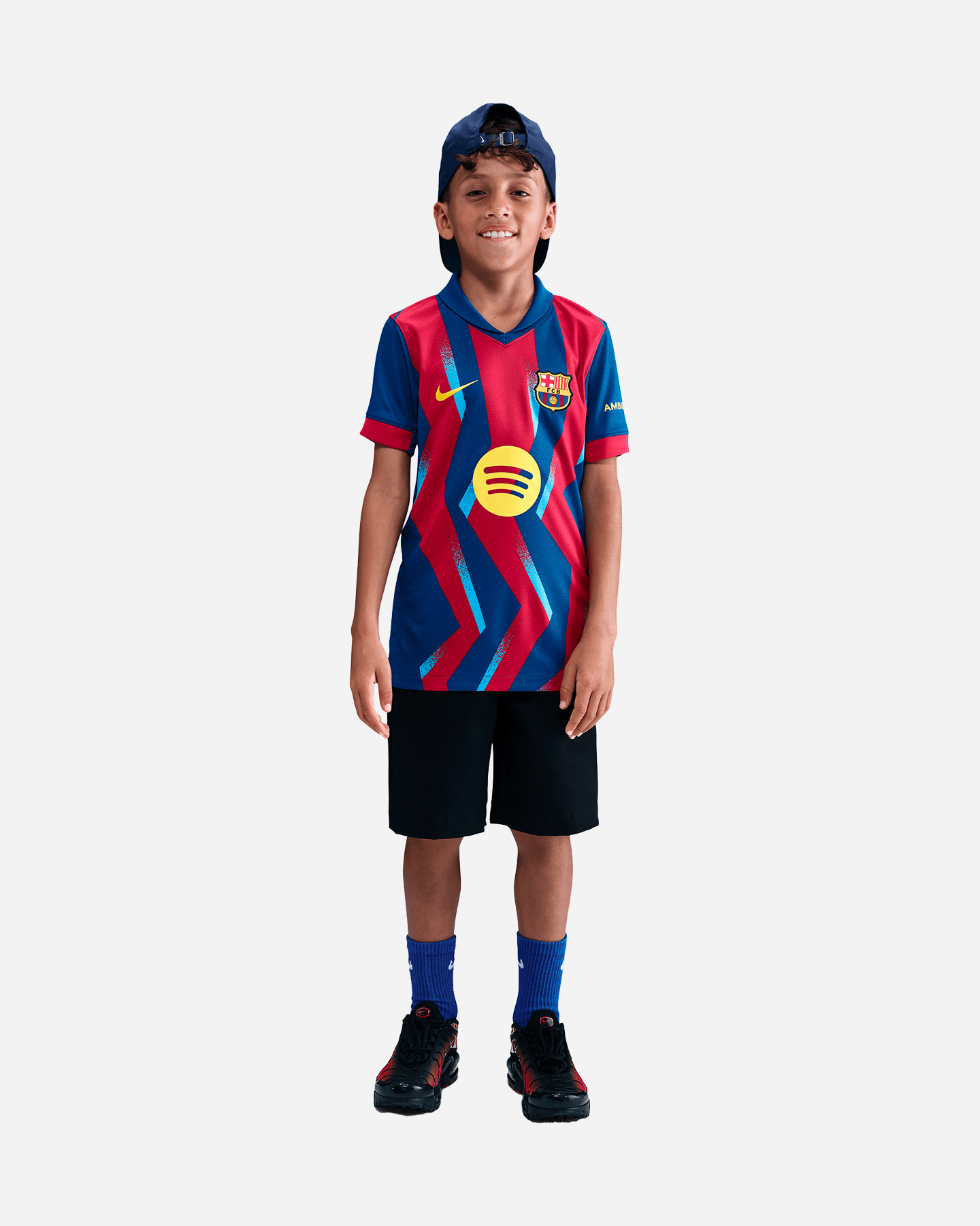 Maglia calcio ufficiale NIKE BARCELLONA 25-26 4TH JR - Color mix - 2 | Cisalfa Sport