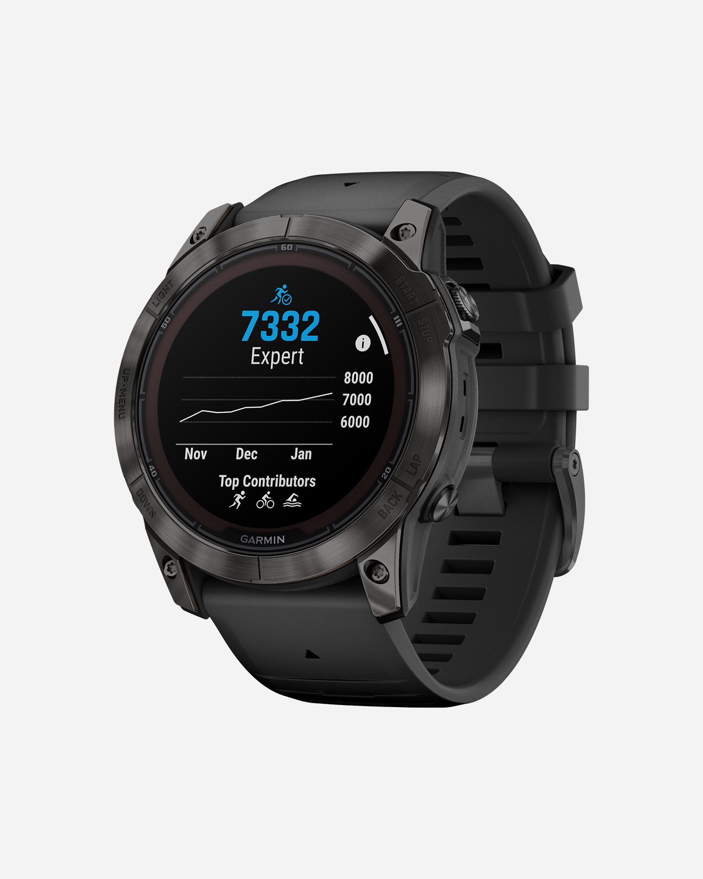 Orologio multifunzione GARMIN FENIX 7X PRO SAPH SOLAR  - Grigio - 2 | Cisalfa Sport