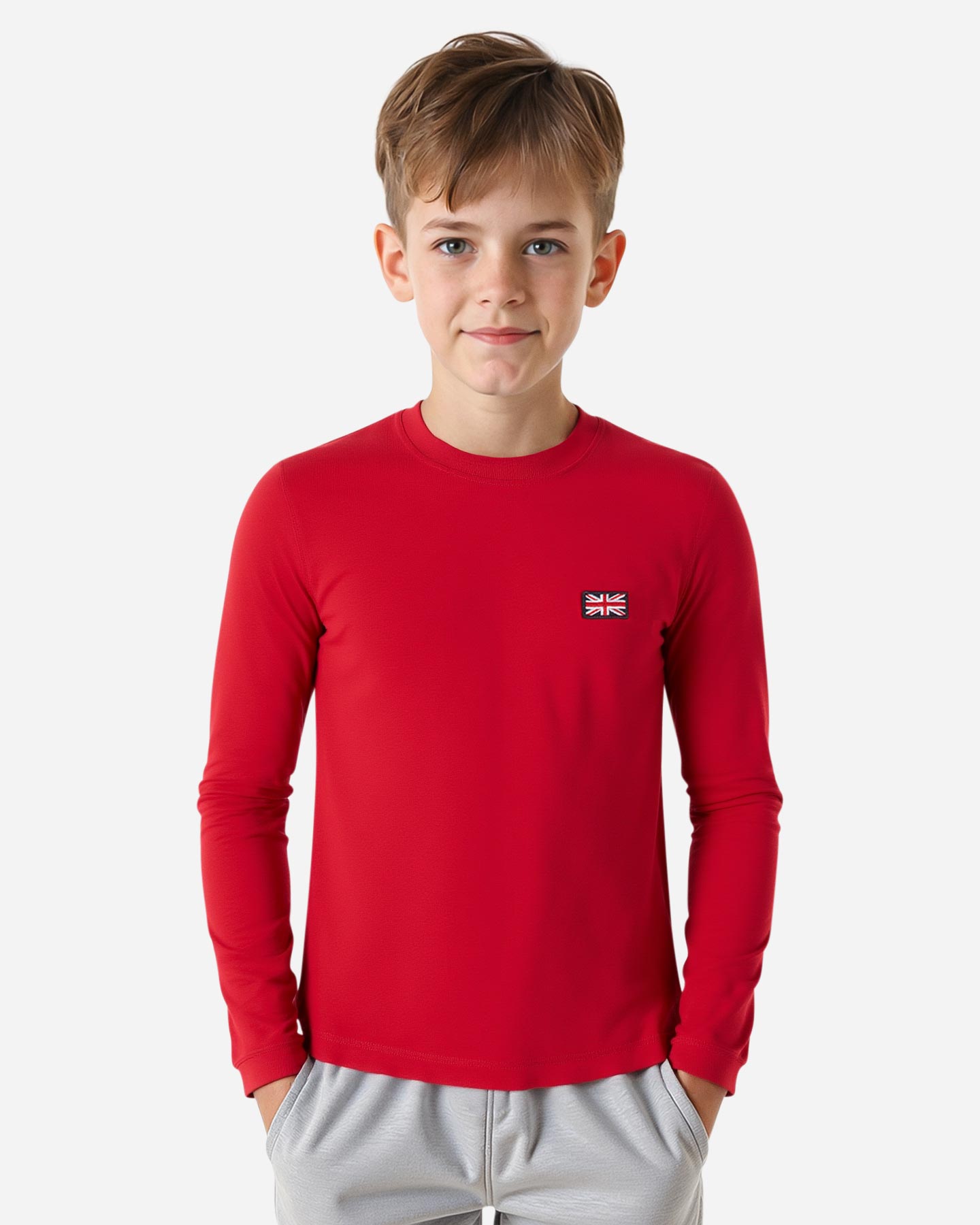 T-shirt ADMIRAL VARSITY JR - Rosso - 3 | Cisalfa Sport