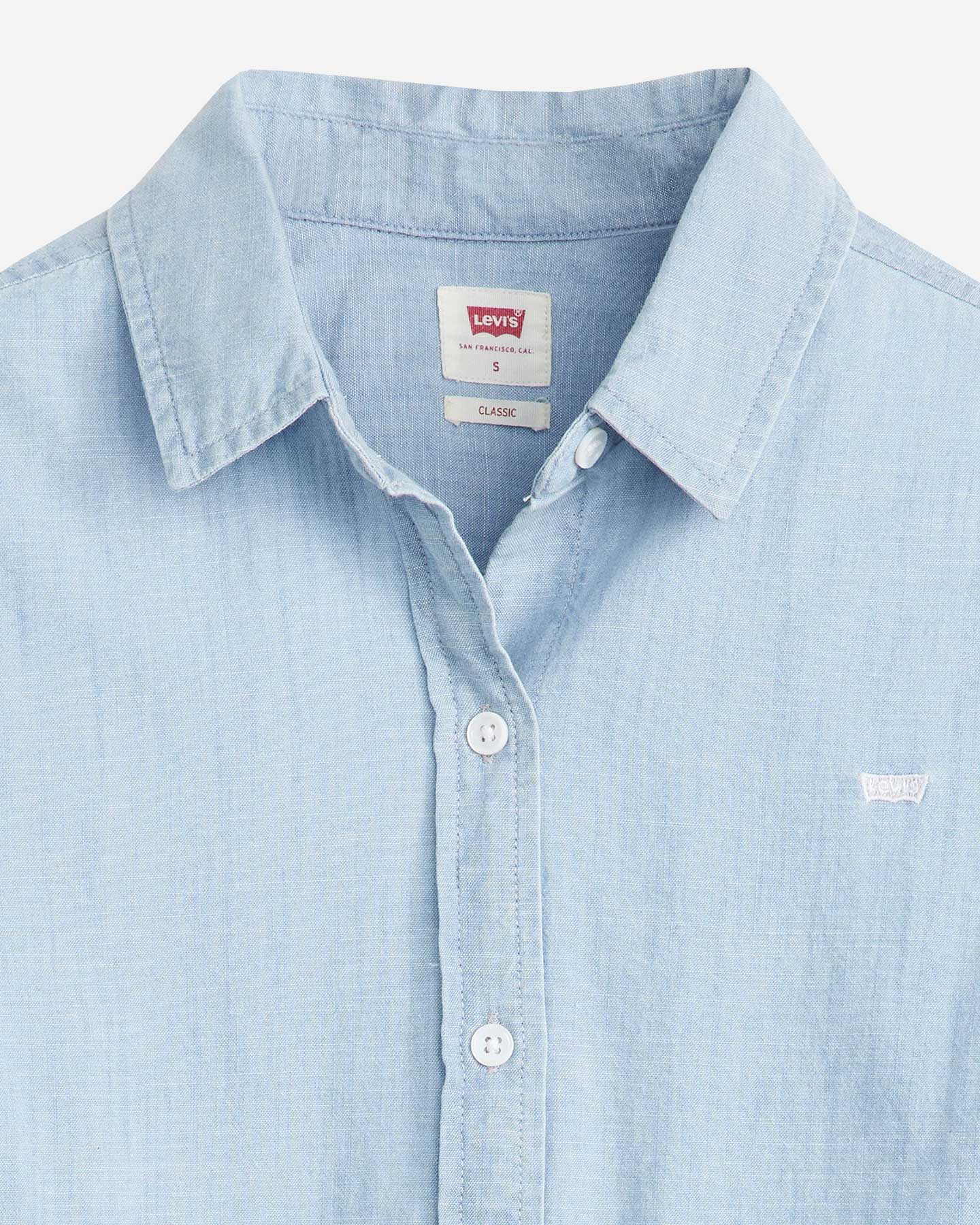 Camicia LEVI'S CHAMBRIE W - Denim - 5 | Cisalfa Sport
