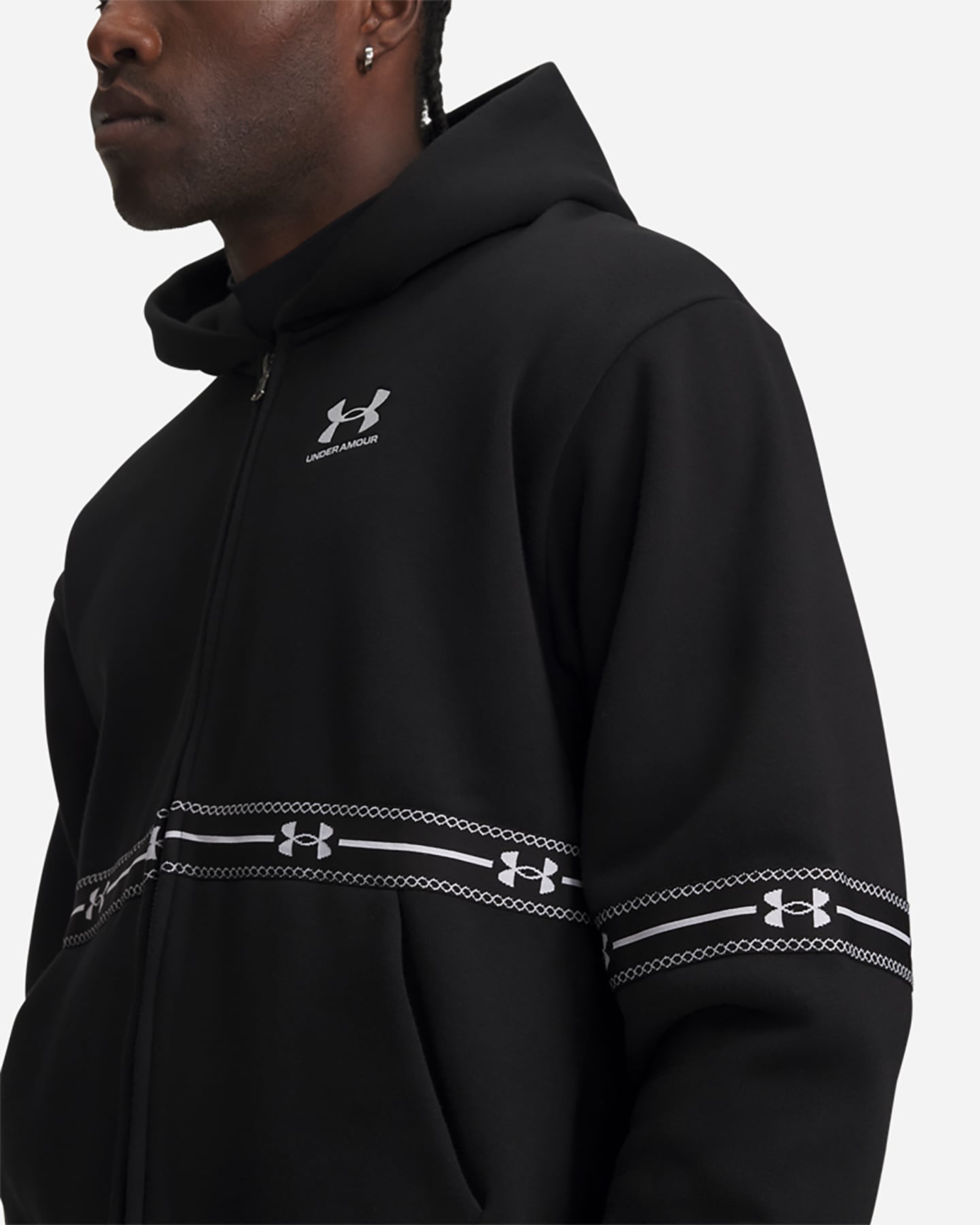Felpa UNDER ARMOUR ICON M - Nero - 2 | Cisalfa Sport