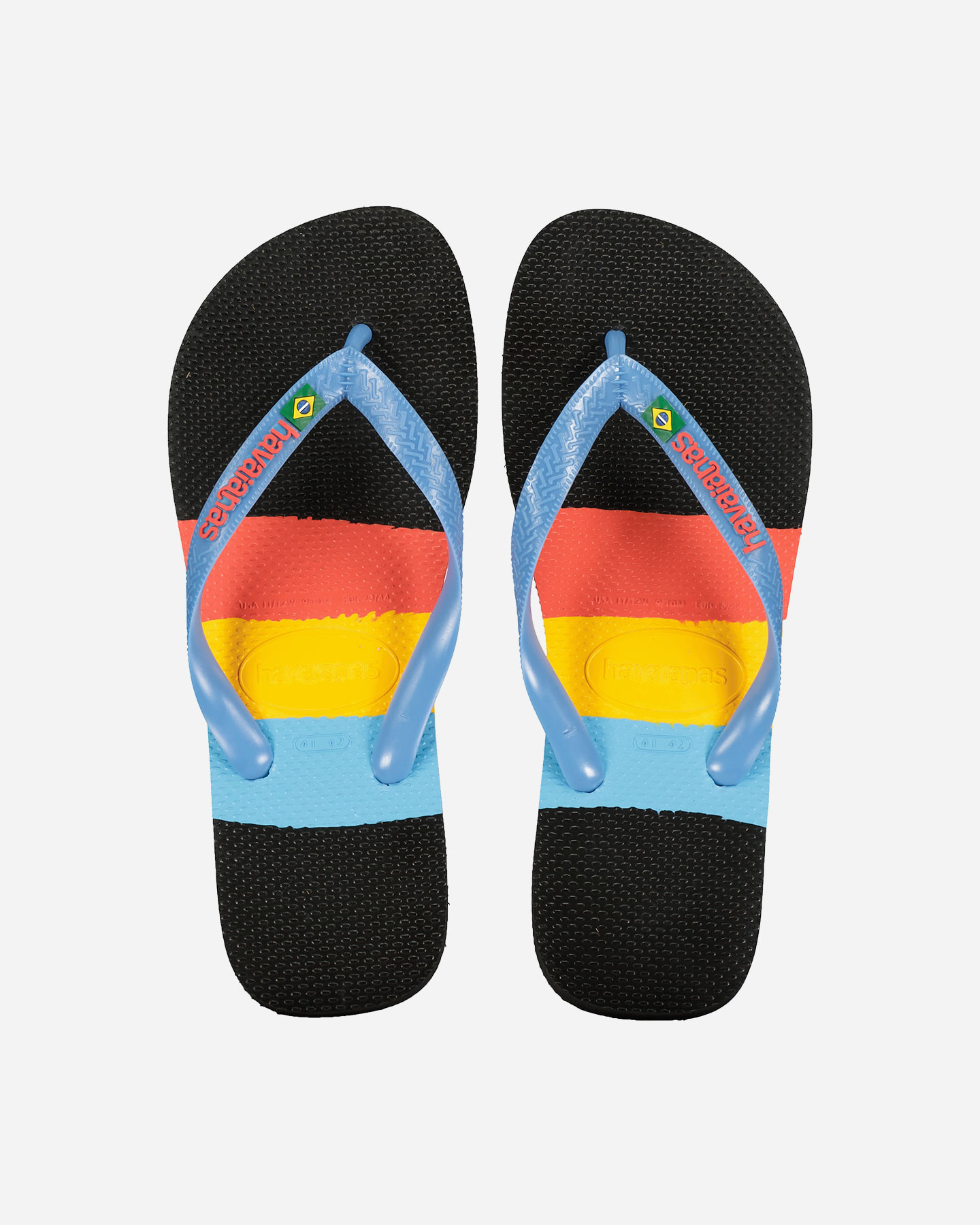 Tong Havaianas Brasil Turchese – Modèle Ciabatta Infradito – Neuf Avec Boîte