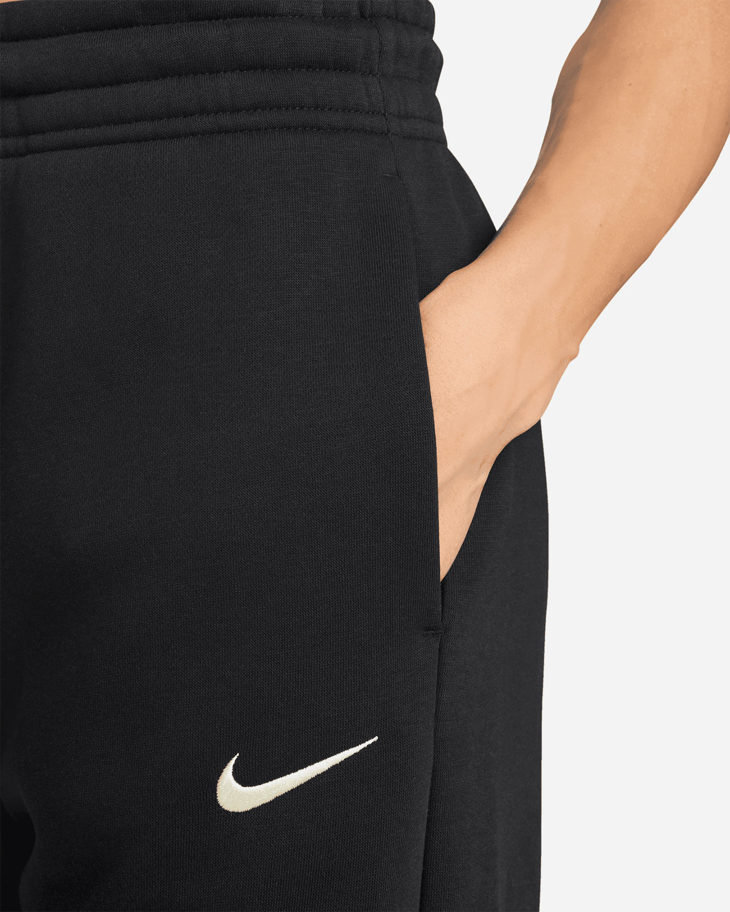 Pantalone NIKE STRAIGHT SMALL LOGO W - Nero - 1 | Cisalfa Sport