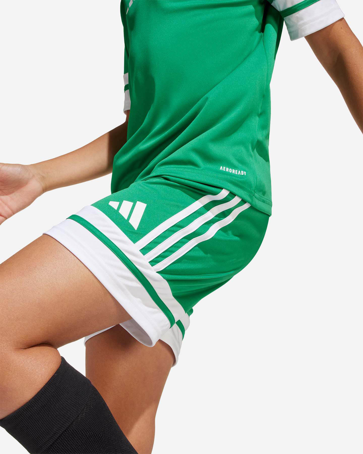 Pantaloncini calcio ADIDAS SQUADRA 25 JR - Verde - 4 | Cisalfa Sport