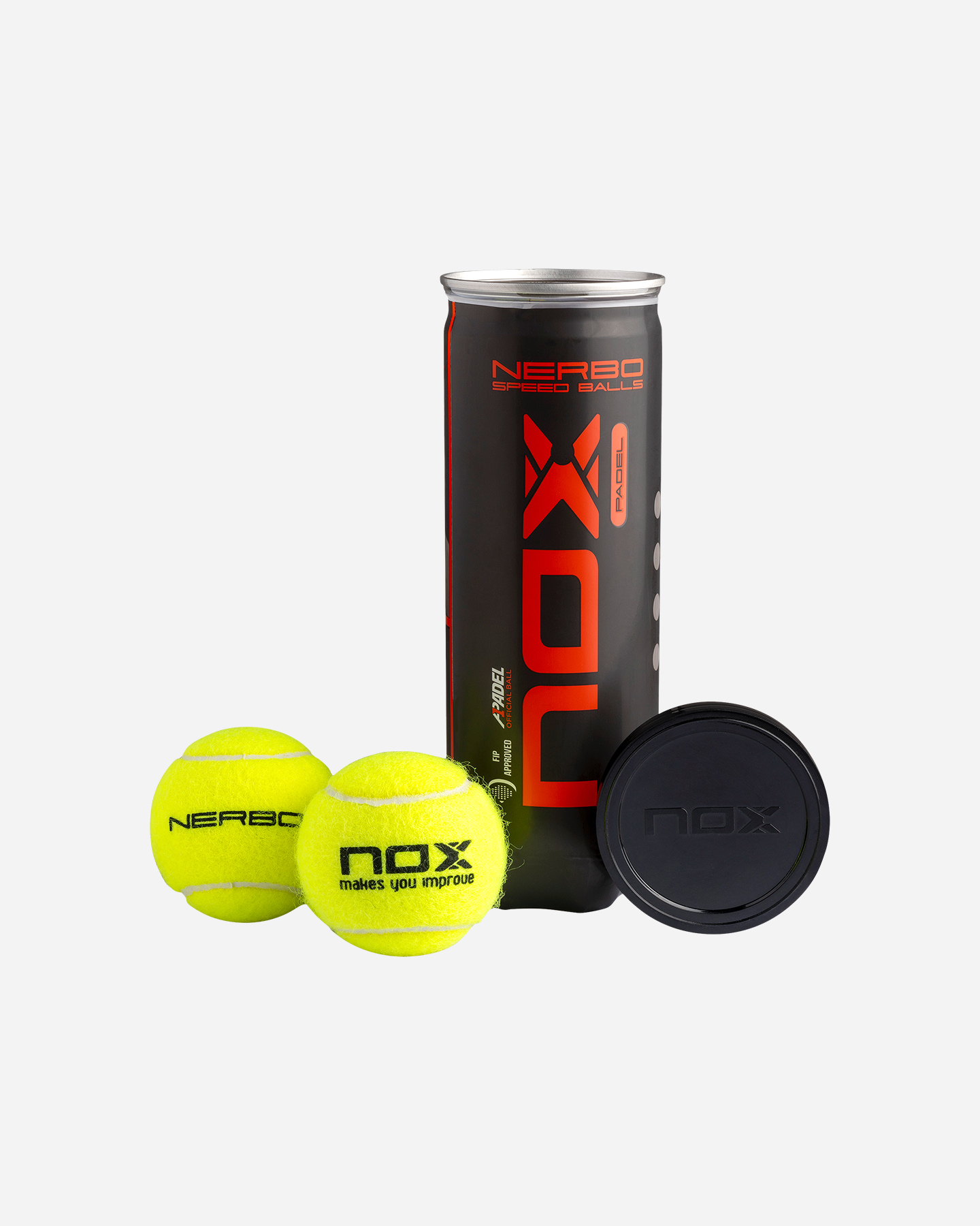 Palle padel NOX TUBO  - Giallo - 2 | Cisalfa Sport