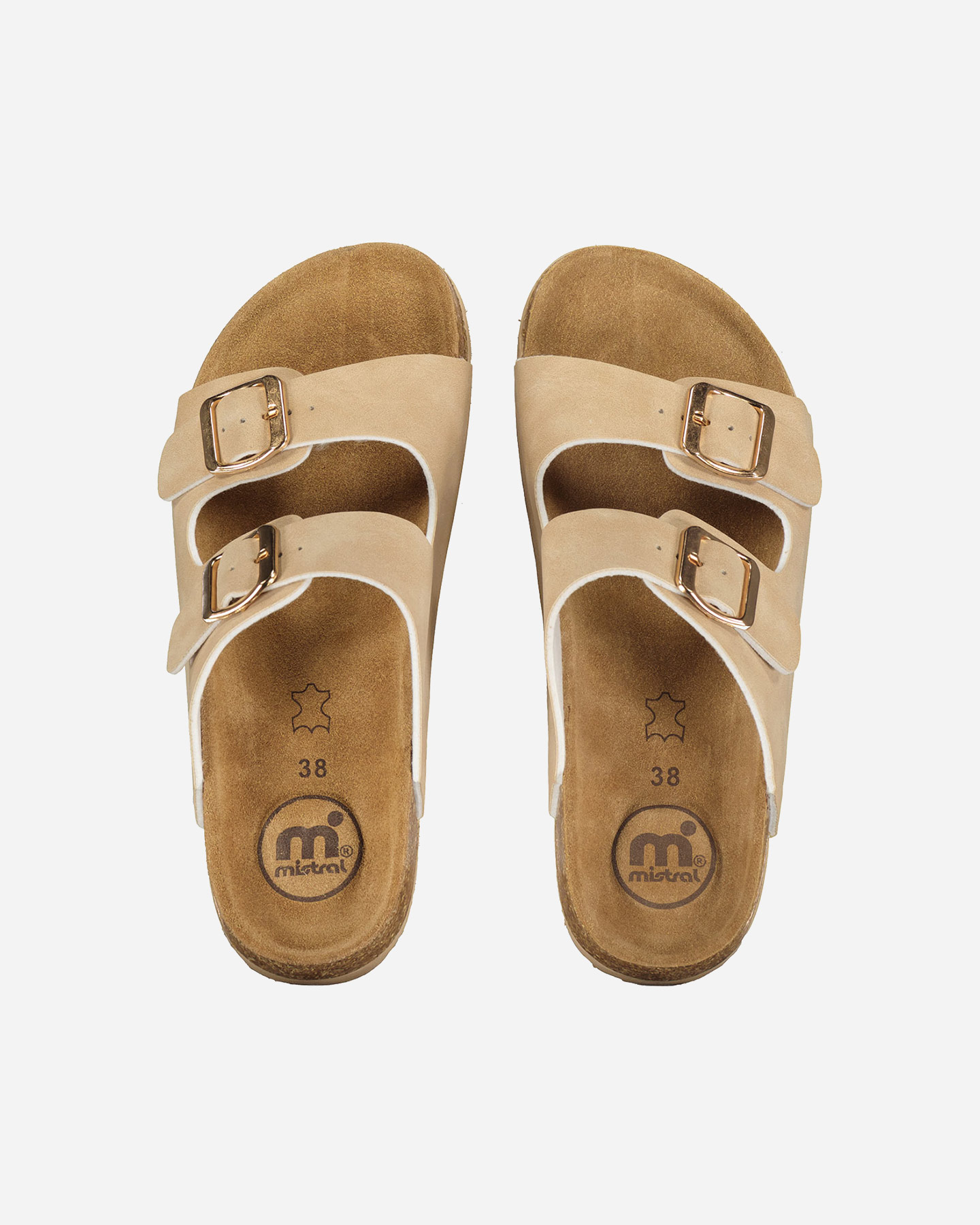 Sandali MISTRAL CORK DUE FASCE W - Beige - 0 | Cisalfa Sport