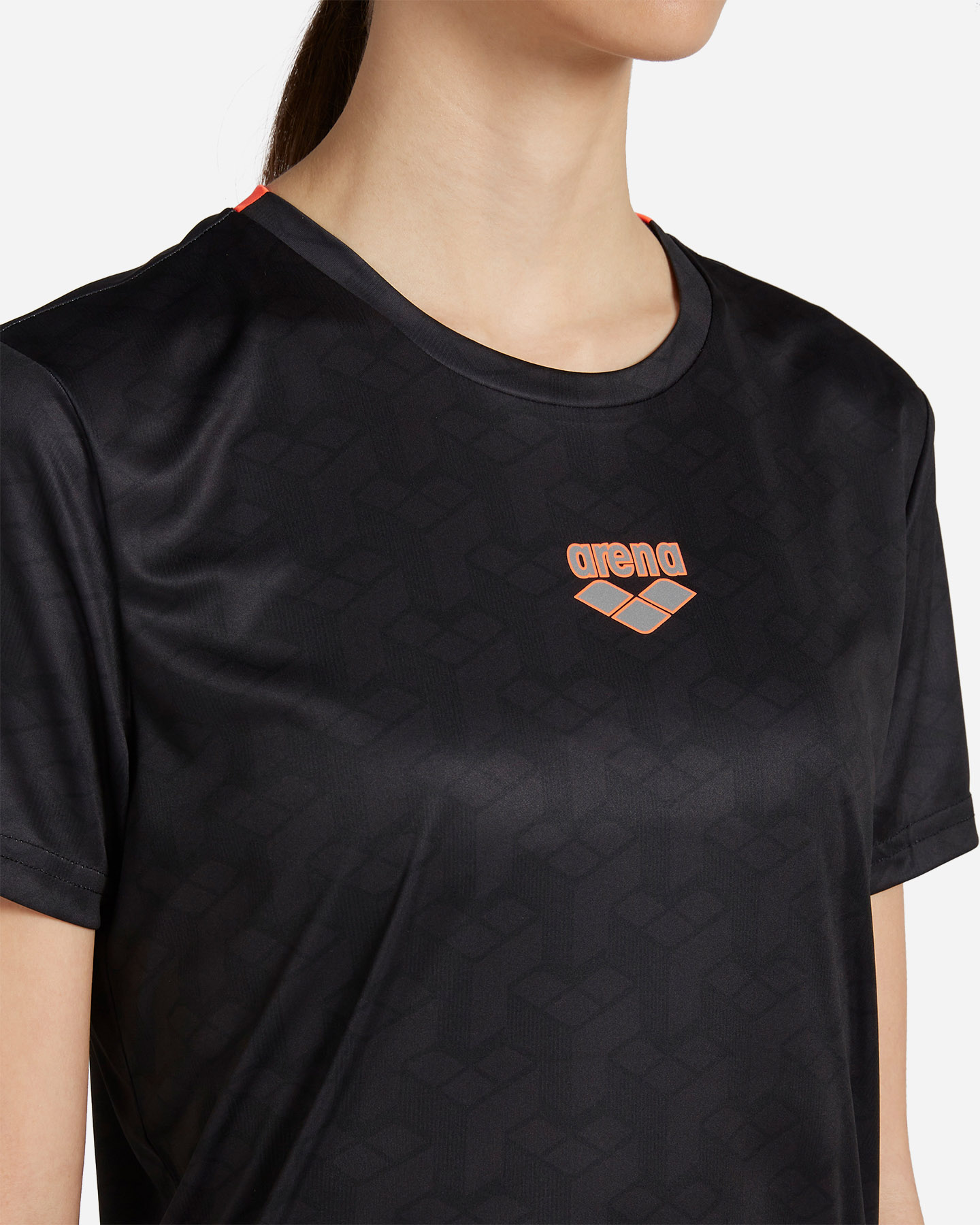 T-shirt running ARENA RUNNING W - Nero - 4 | Cisalfa Sport