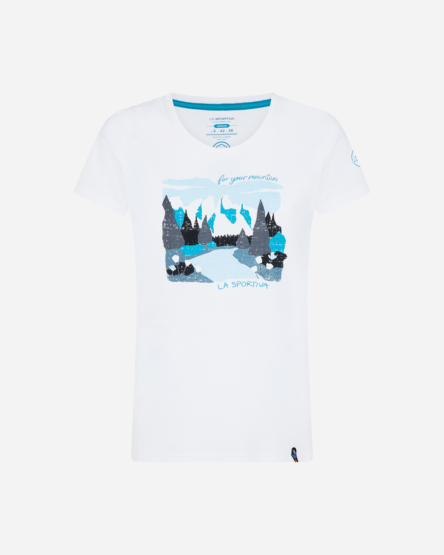 T-shirt LA SPORTIVA VALLEY W - Bianco - 0 | Cisalfa Sport