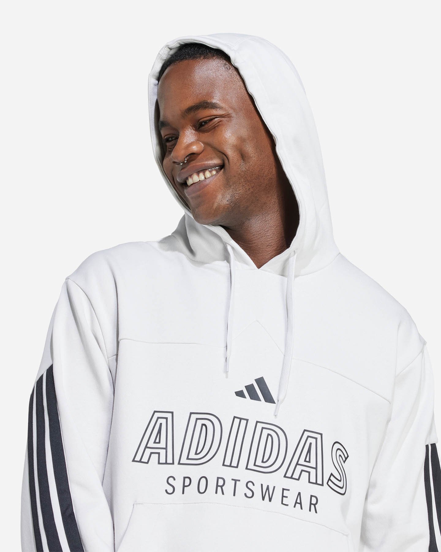 Felpa ADIDAS TIRO M - Grigio - 4 | Cisalfa Sport