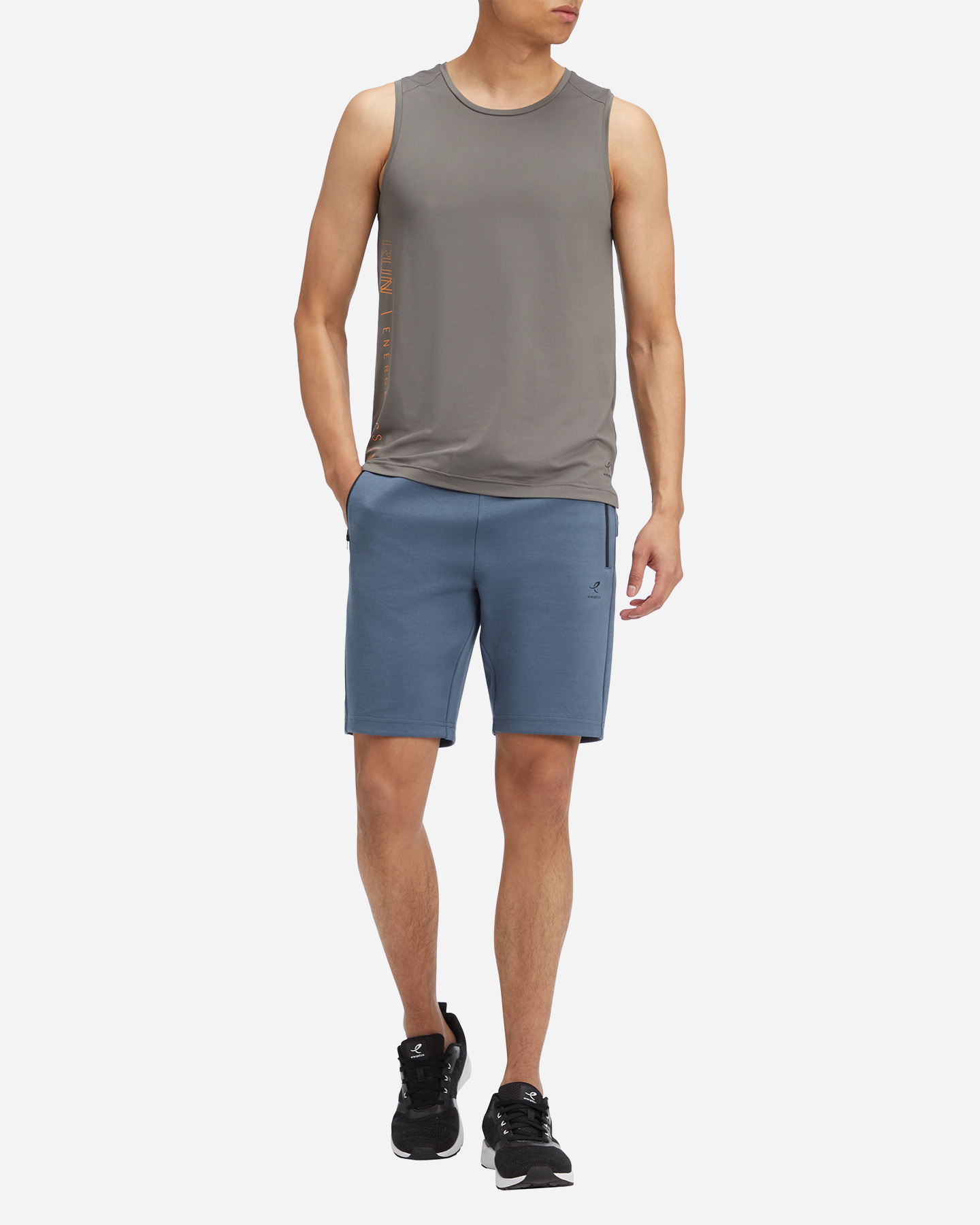 Pantaloncini ENERGETICS INTERL GAMMA 1/2 II M - Blu Navy - 3 | Cisalfa Sport
