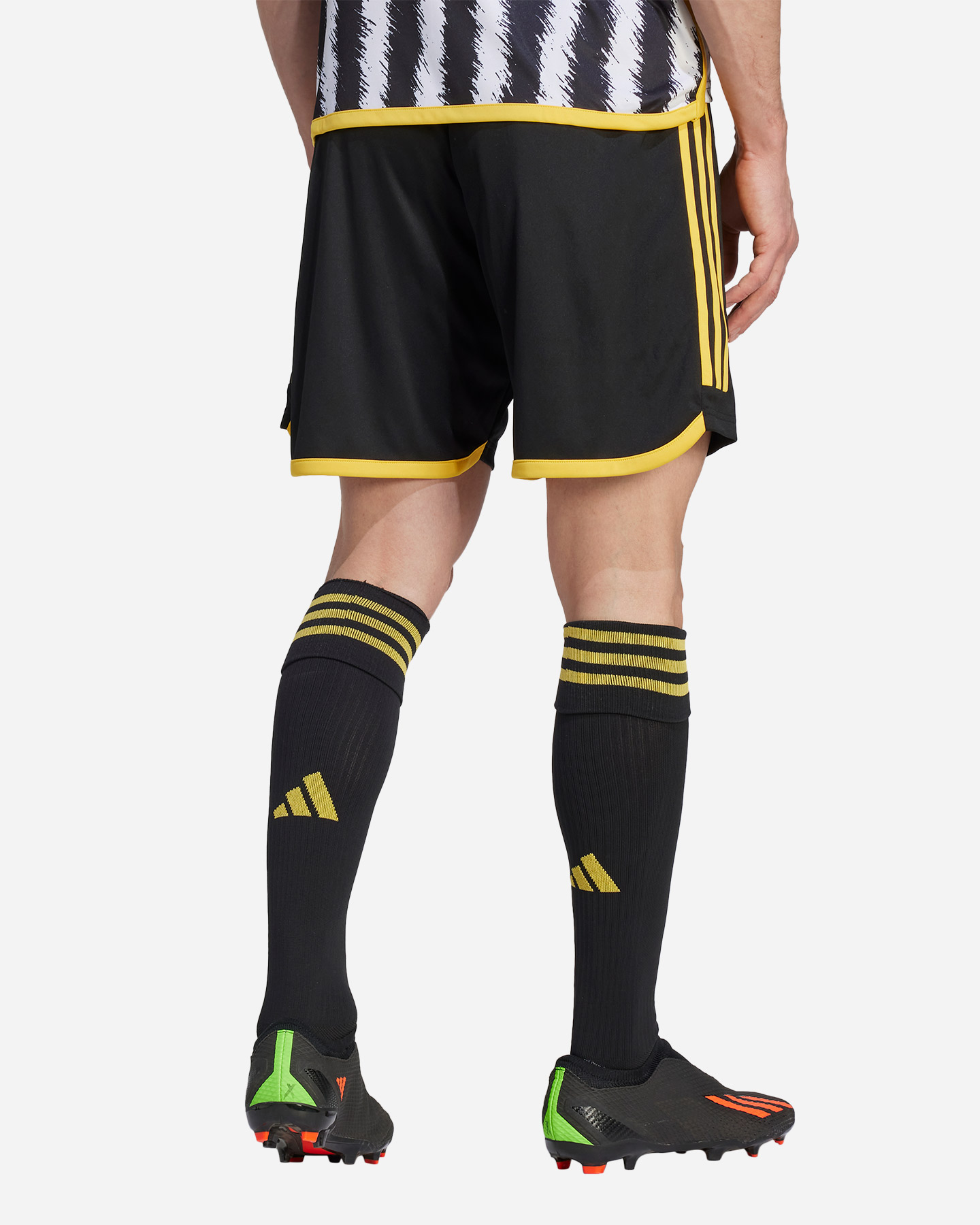 Pantaloncini calcio ufficiali ADIDAS JUVE HOME 23-24 M - Nero - 2 | Cisalfa Sport