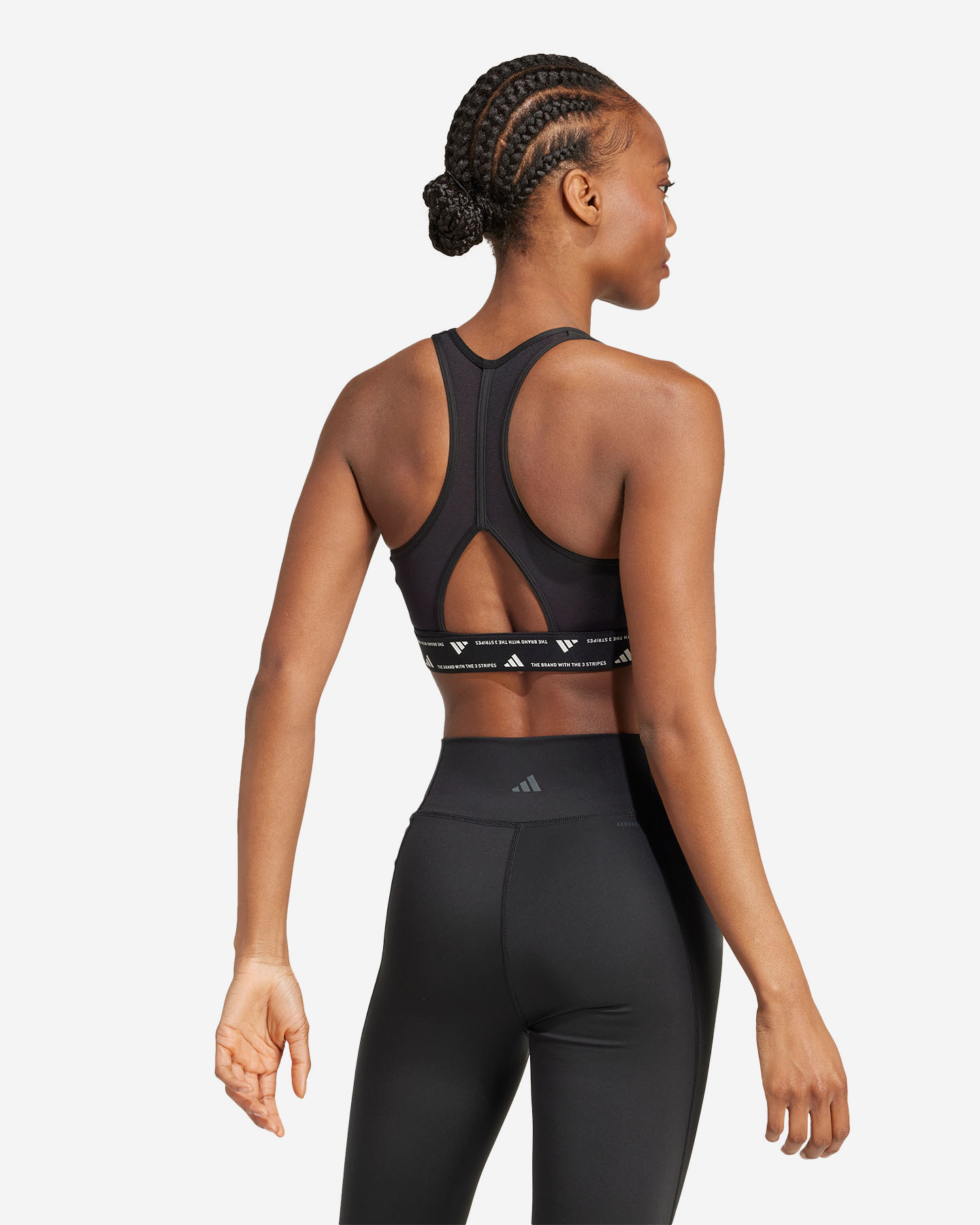 Bra training ADIDAS PWRCT W - Nero - 3 | Cisalfa Sport