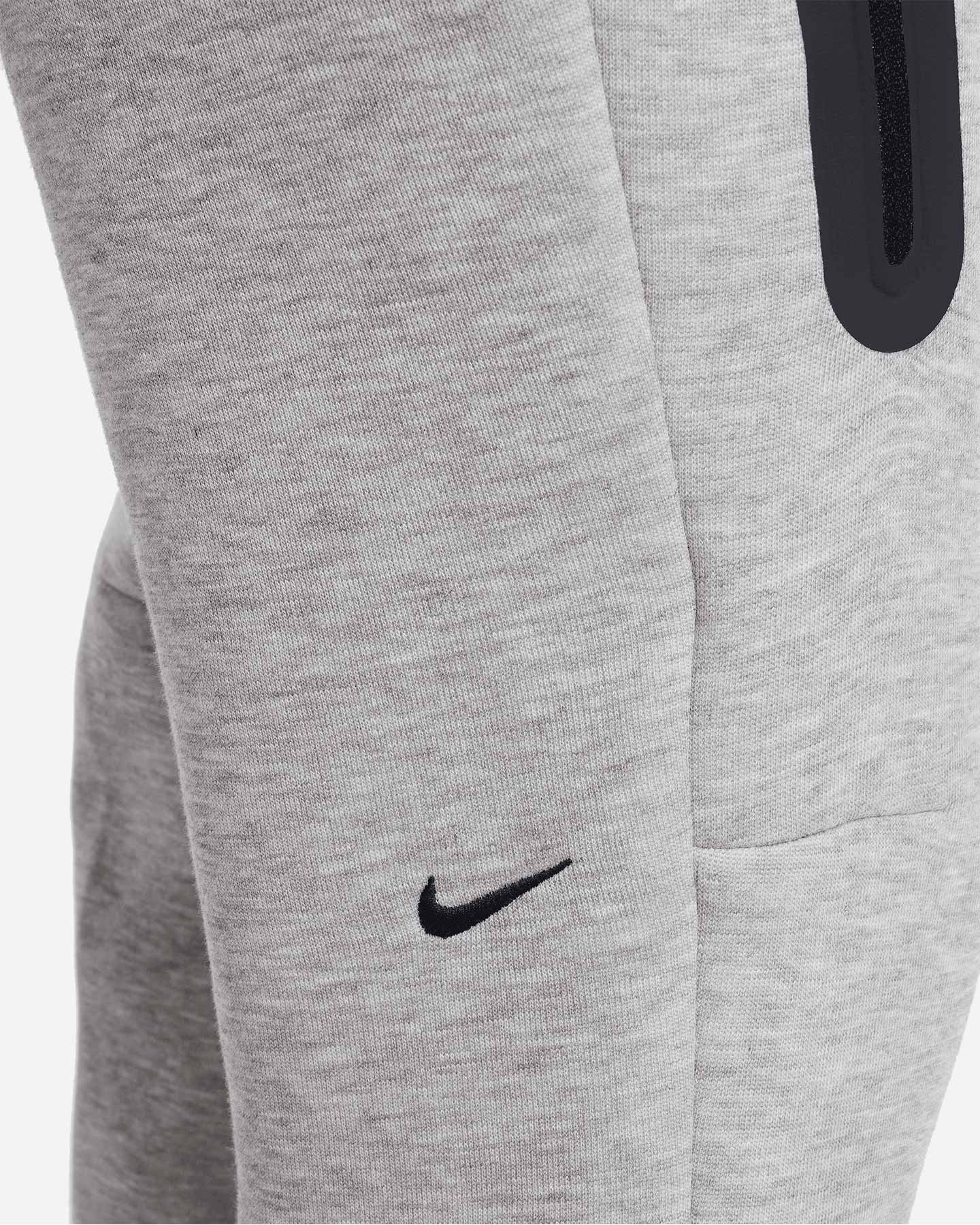 Pantalone NIKE TECH FLEECE 2 JR - Grigio - 4 | Cisalfa Sport