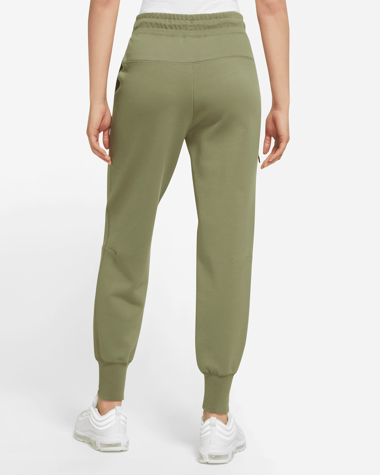 Pantalone NIKE TECH FLEECE NEW W - Verde - 1 | Cisalfa Sport