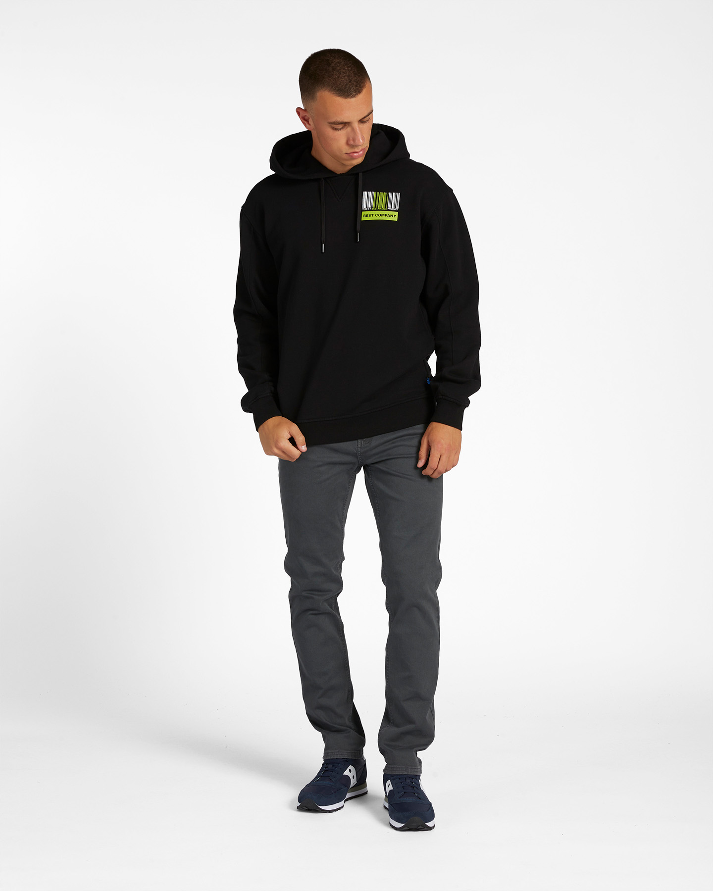 Felpa BEST COMPANY BASIC M - Nero - 1 | Cisalfa Sport