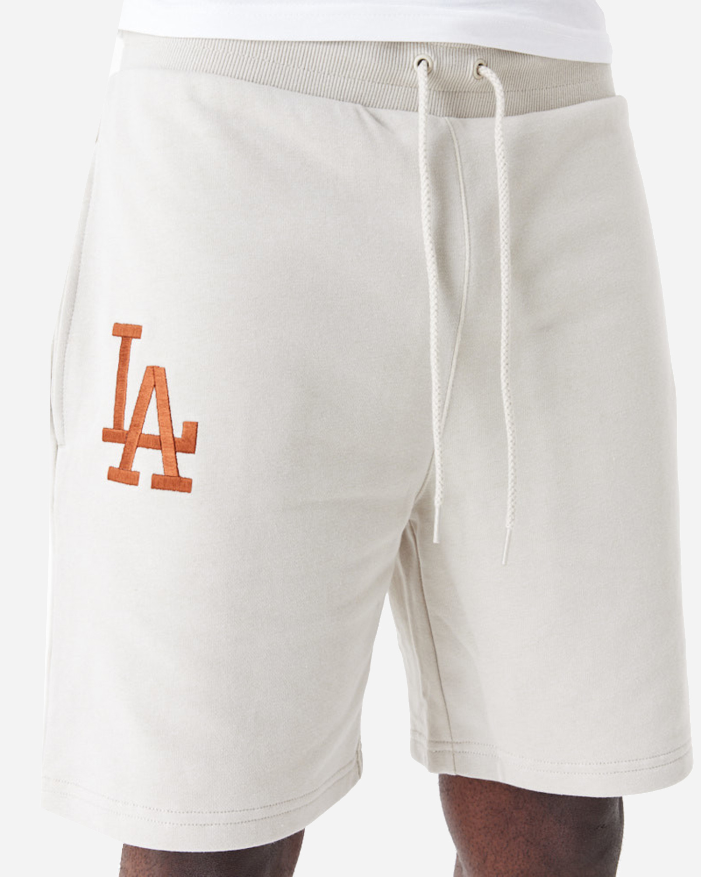 Pantaloncini NEW ERA MLB LEAGUE ESSENTIAL LOS ANGELES DODGERS M - Beige - 3 | Cisalfa Sport