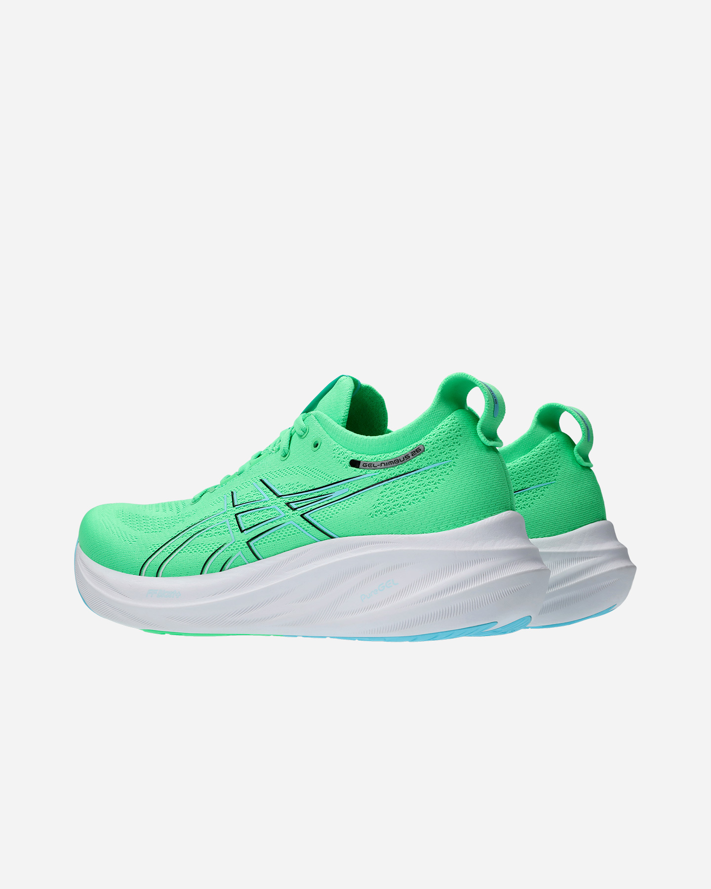 Scarpe running ASICS GEL-NIMBUS 26 M - Verde - 4 | Cisalfa Sport