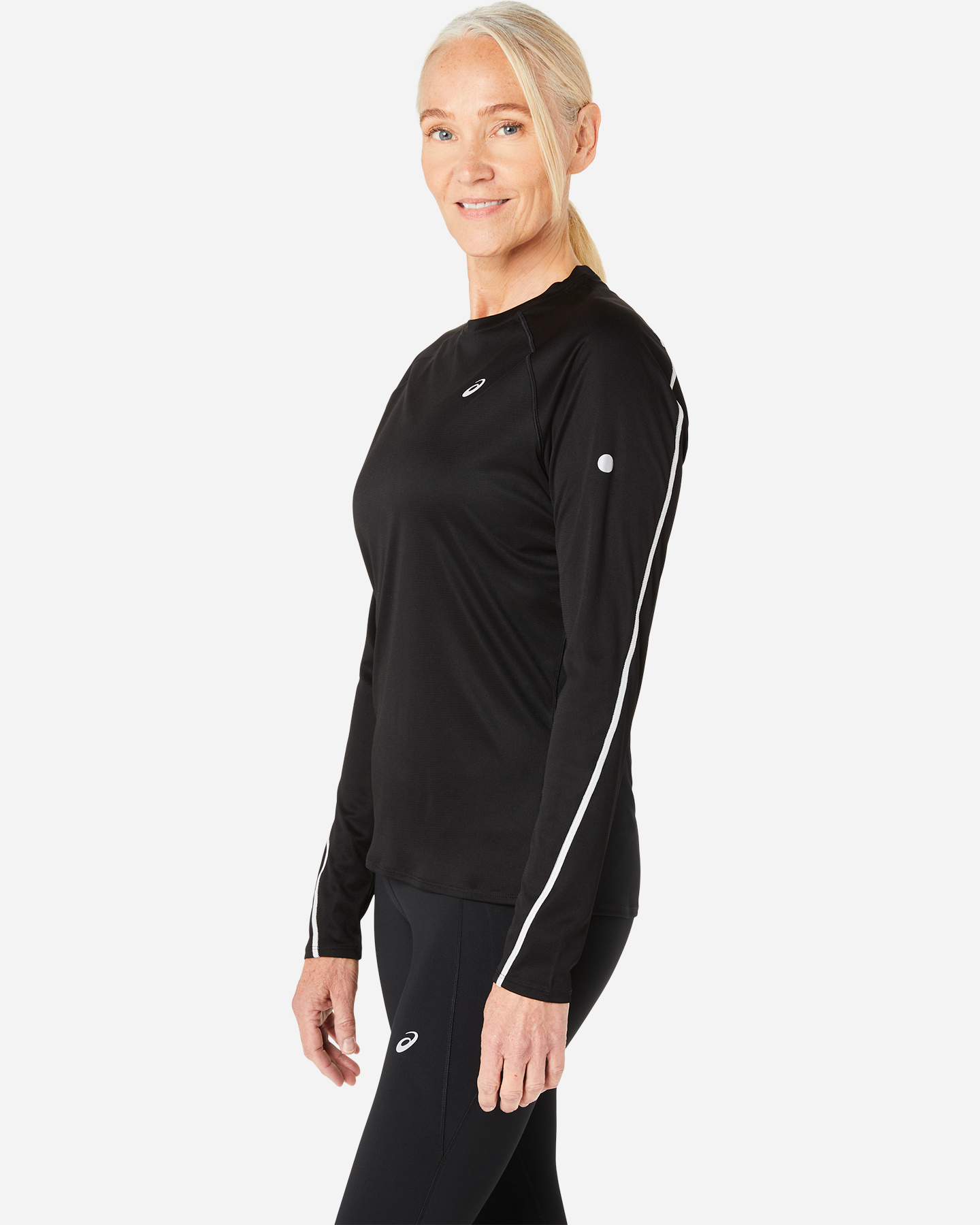 Maglia running ASICS ROAD LITE-SHOW W - Nero - 1 | Cisalfa Sport
