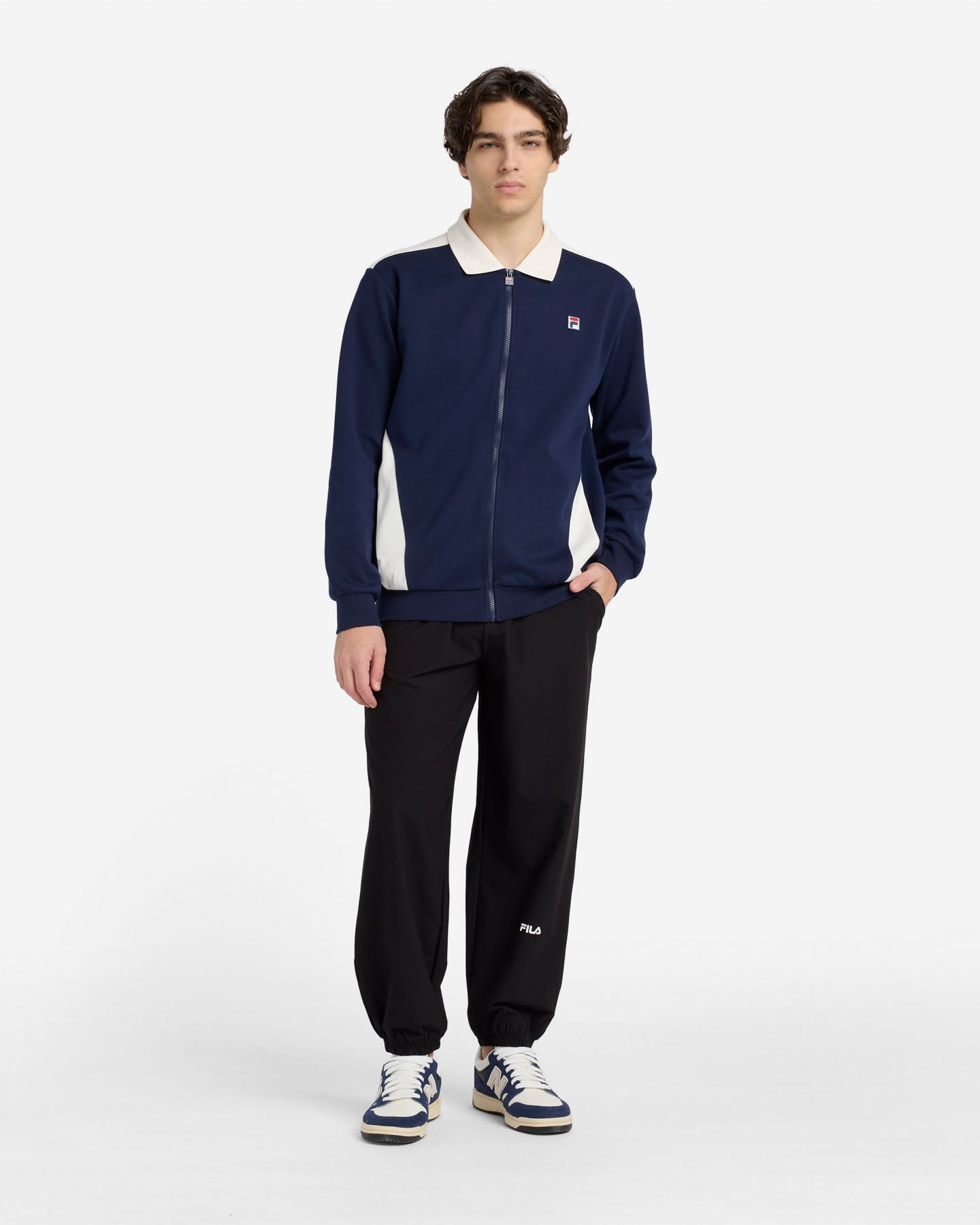 Felpa FILA ATHLETIC DYNAMISM M - Blu - 4 | Cisalfa Sport