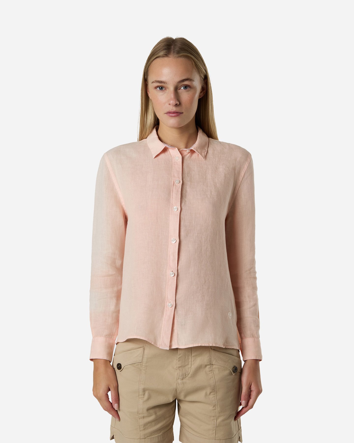 Camicia NORTH SAILS LINO W - Rosso - 1 | Cisalfa Sport