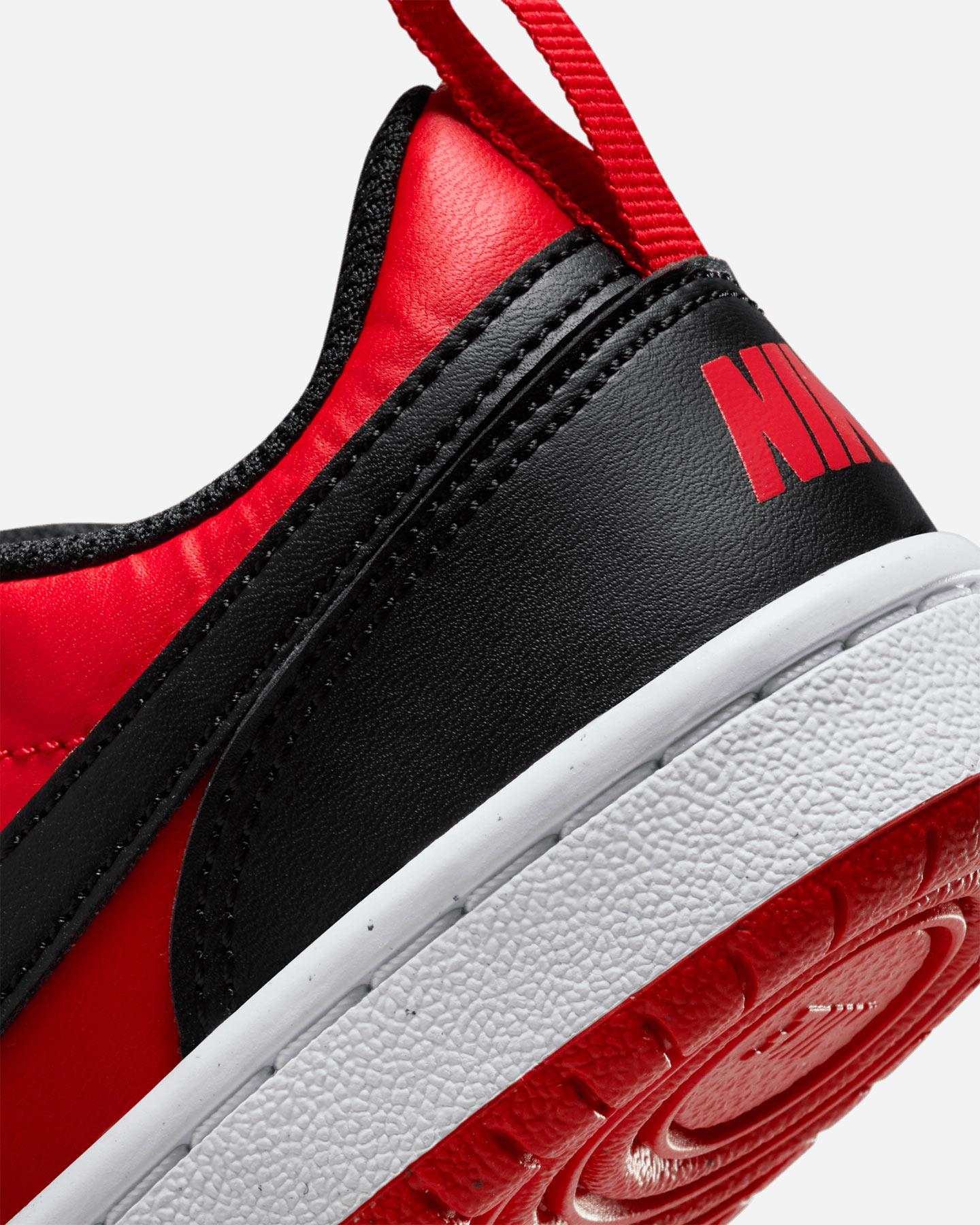 Scarpe sneakers NIKE COURT BOROUGH LOW RECRAFT PS JR - Rosso - 5 | Cisalfa Sport