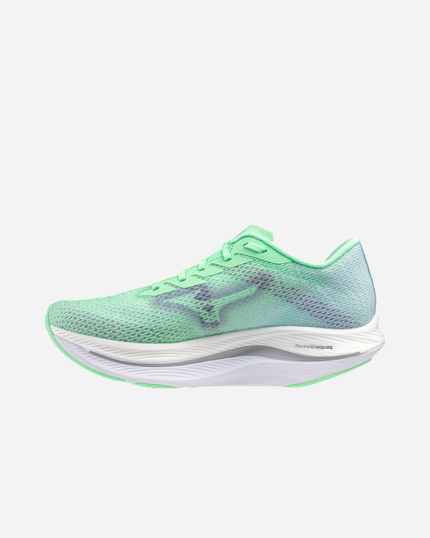 Scarpe running MIZUNO WAVE REBELLION FLASH 2 M - Verde - 4 | Cisalfa Sport
