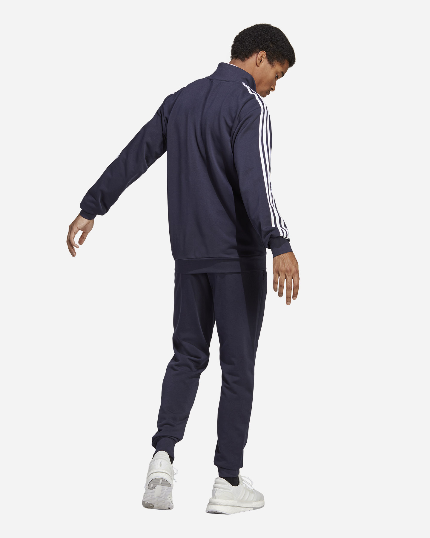 Tuta ADIDAS 3STRIPES M - Blu - 4 | Cisalfa Sport