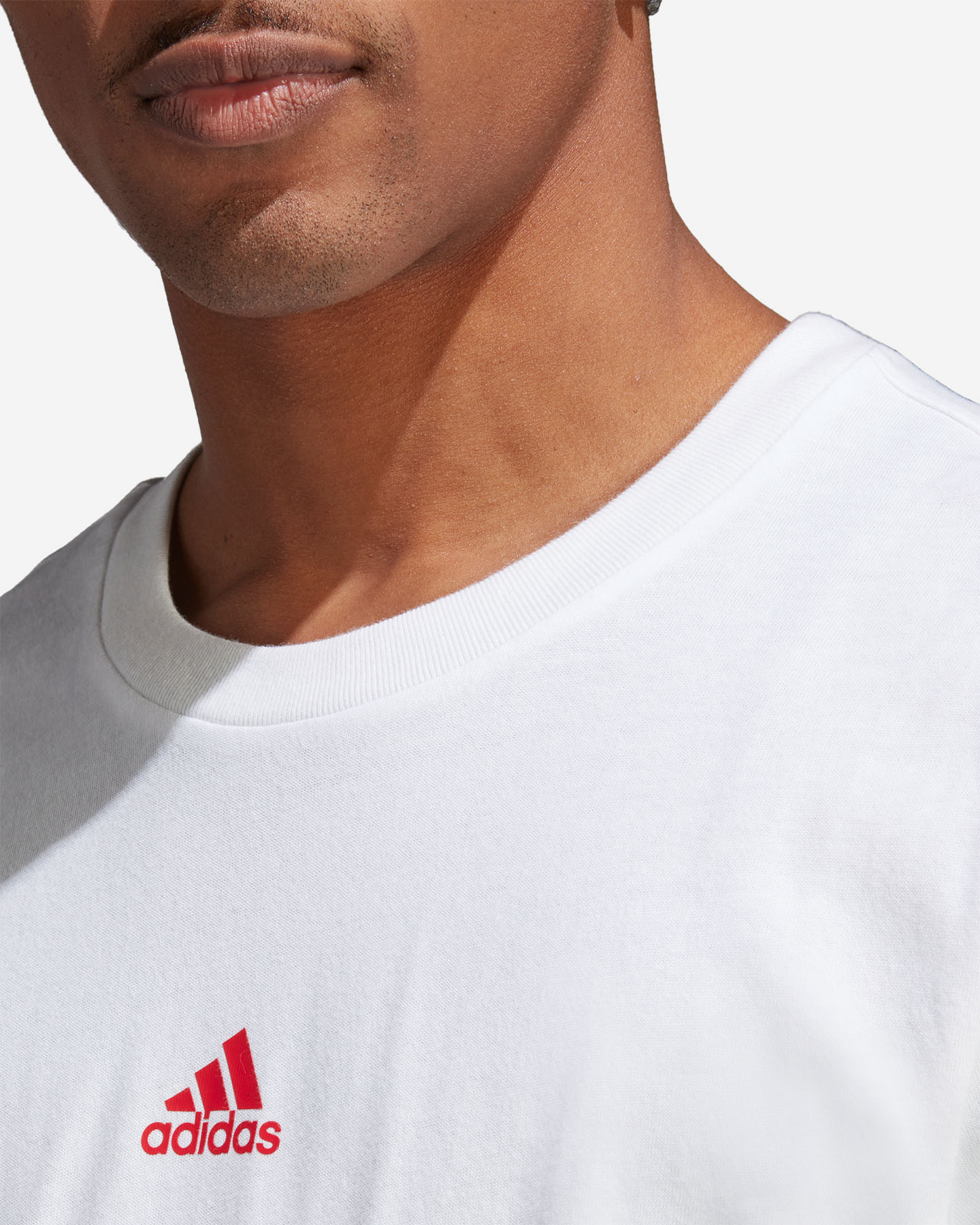 T-shirt ADIDAS BRAND LOVE M - Bianco - 4 | Cisalfa Sport