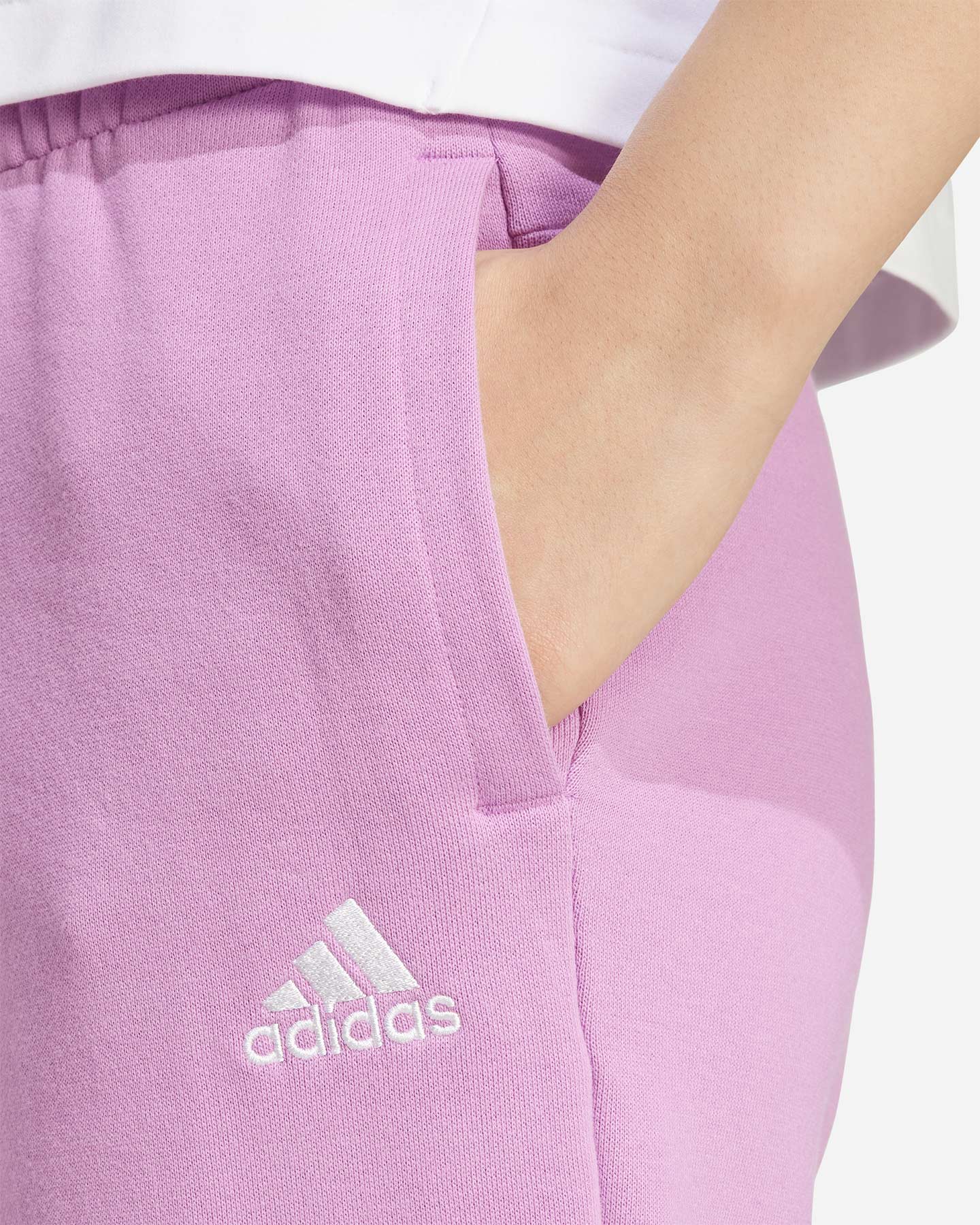 Pantalone ADIDAS LOGO LINEAR W - Viola - 4 | Cisalfa Sport