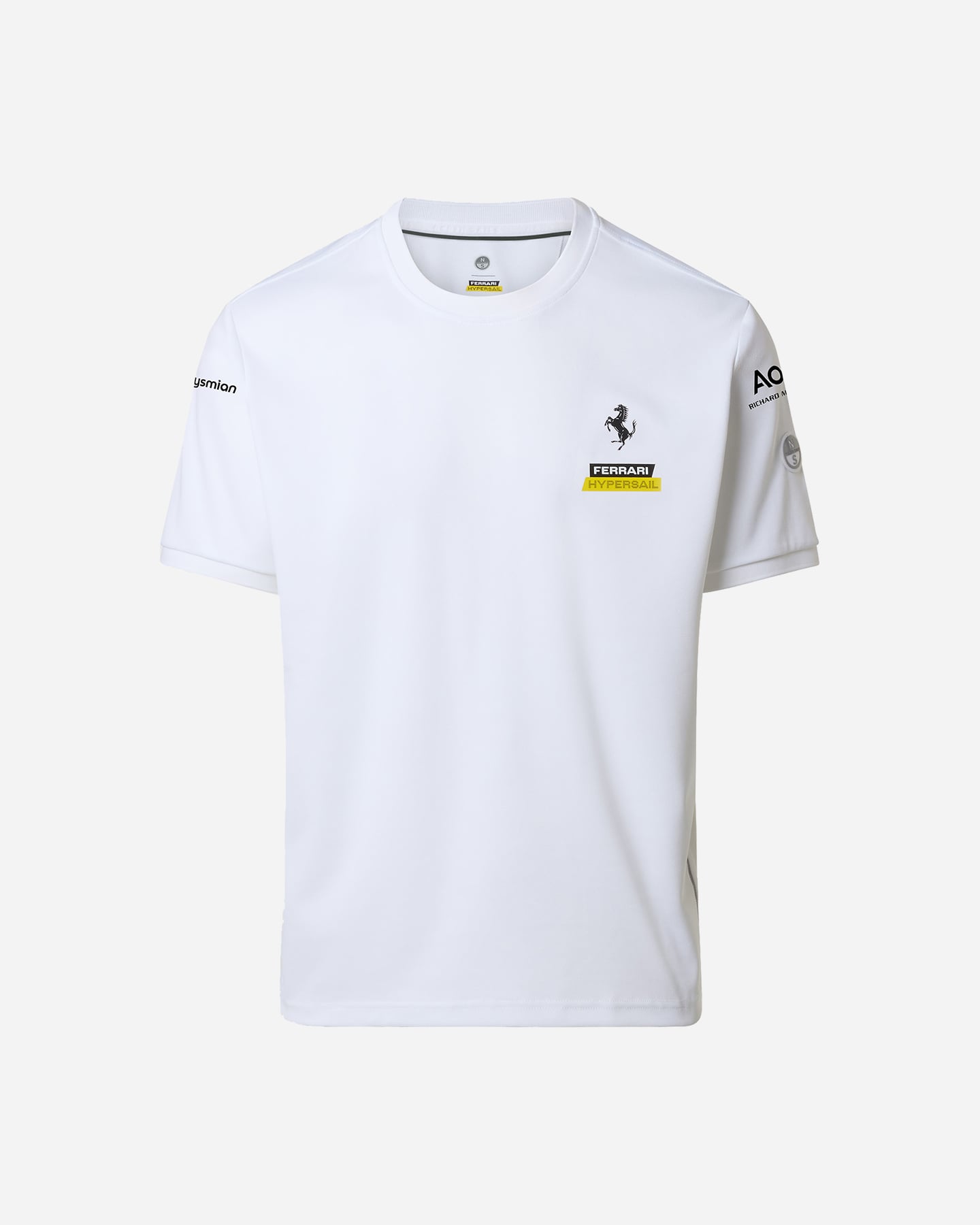 North Sails Coolmax Ferrari Hypersail M - T-shirt - Uomo - Bianco