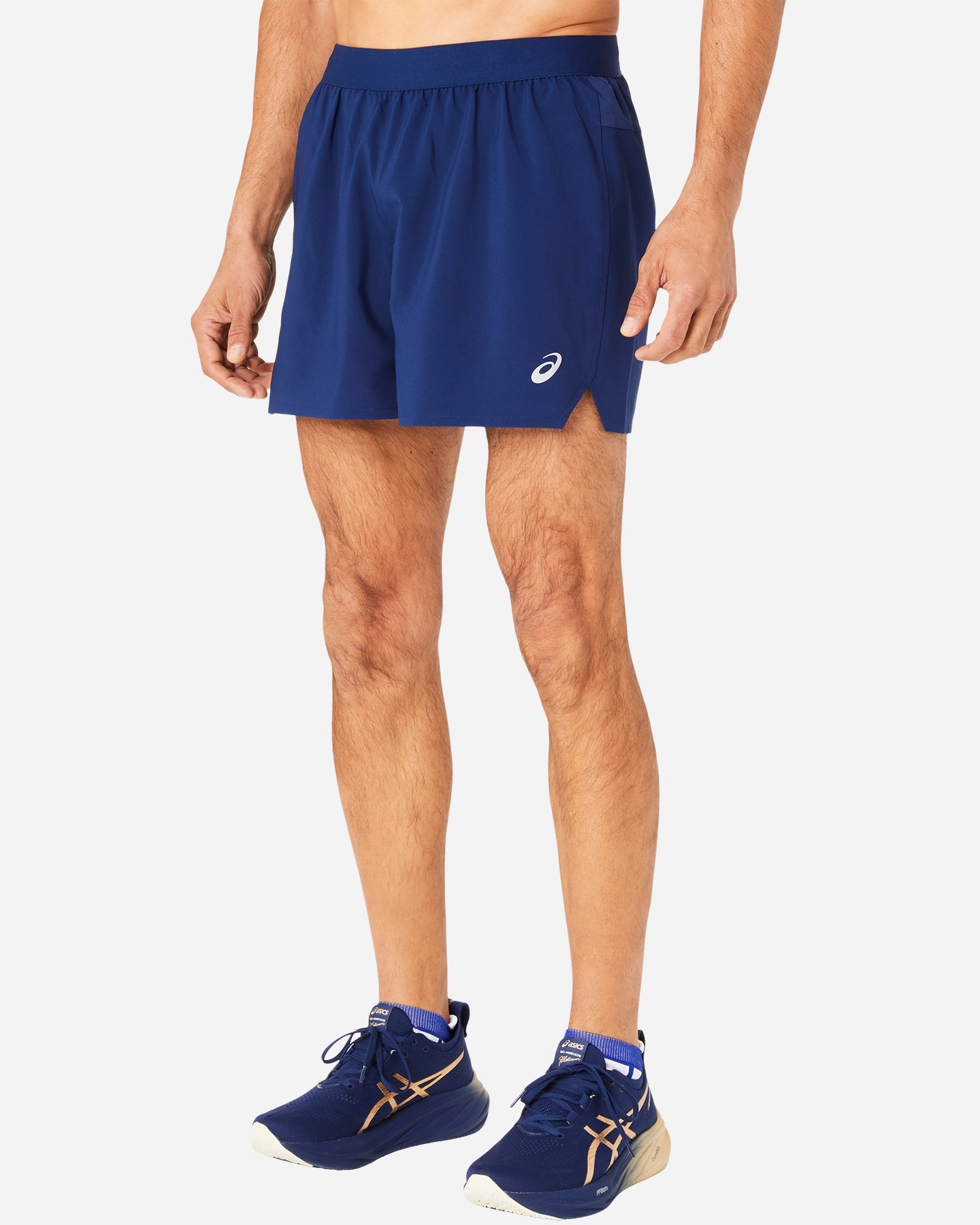 Short running ASICS ROAD 5IN M - Blu - 1 | Cisalfa Sport